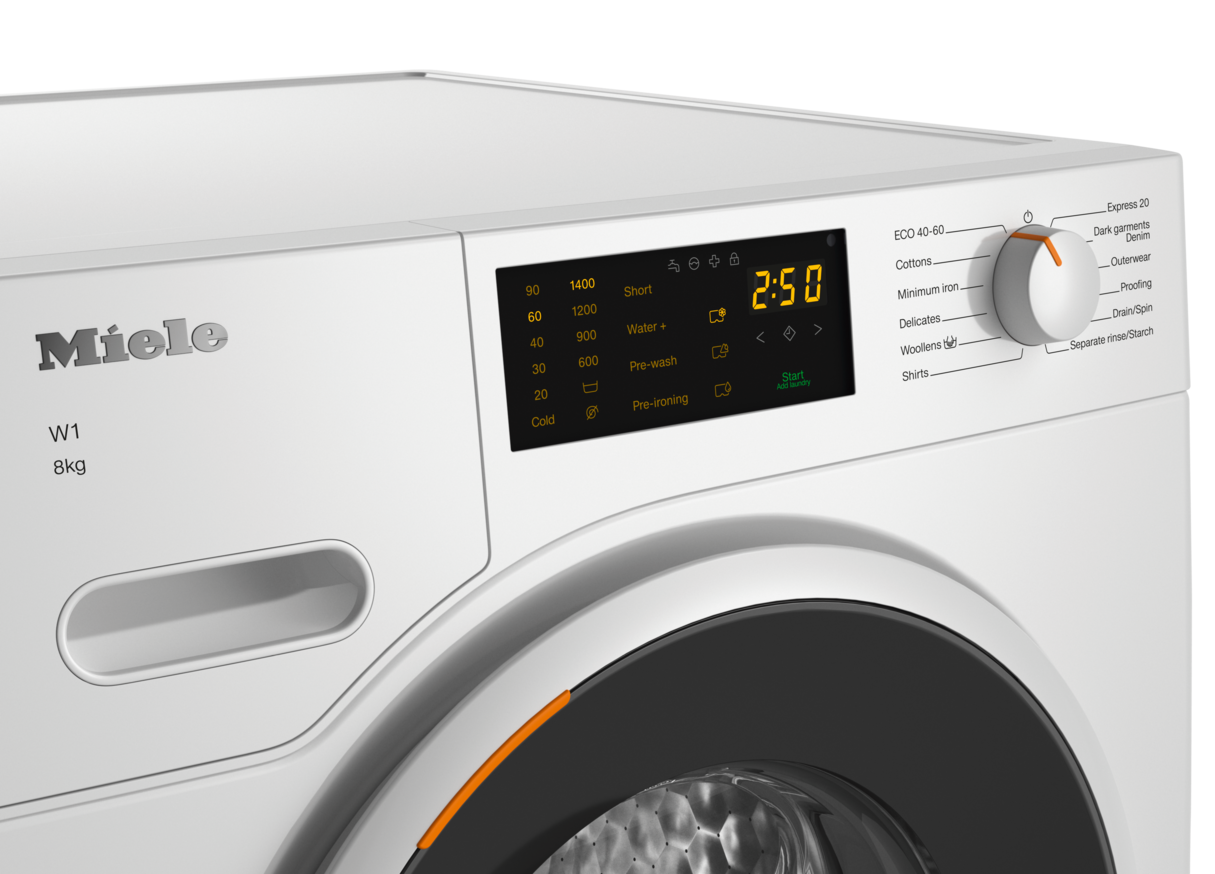Miele WWD020 WCS 8kg Lotus white Washing machines
