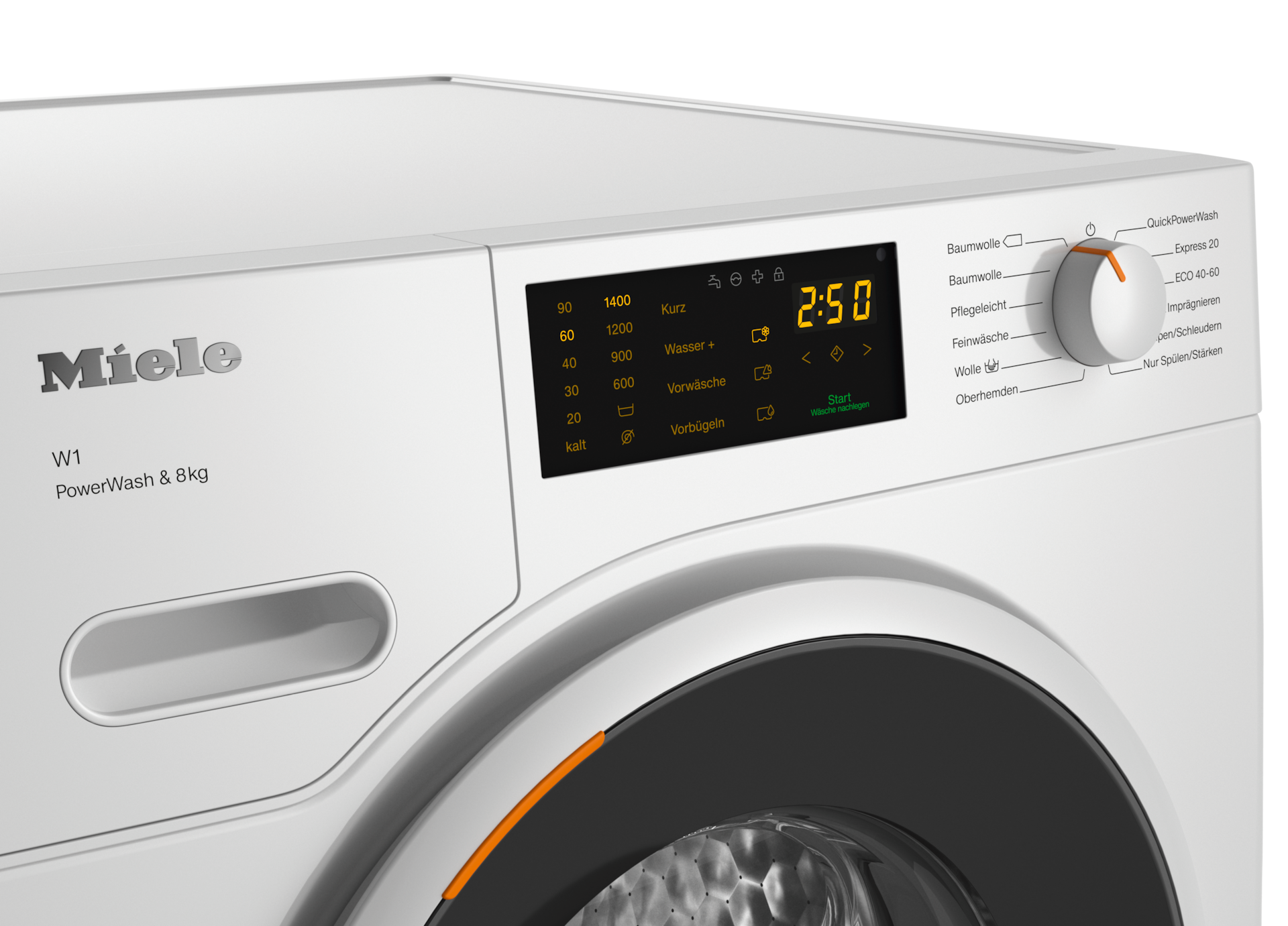 Lave-linge - WWD320 WPS D PWash&8kg Blanc lotus - 4