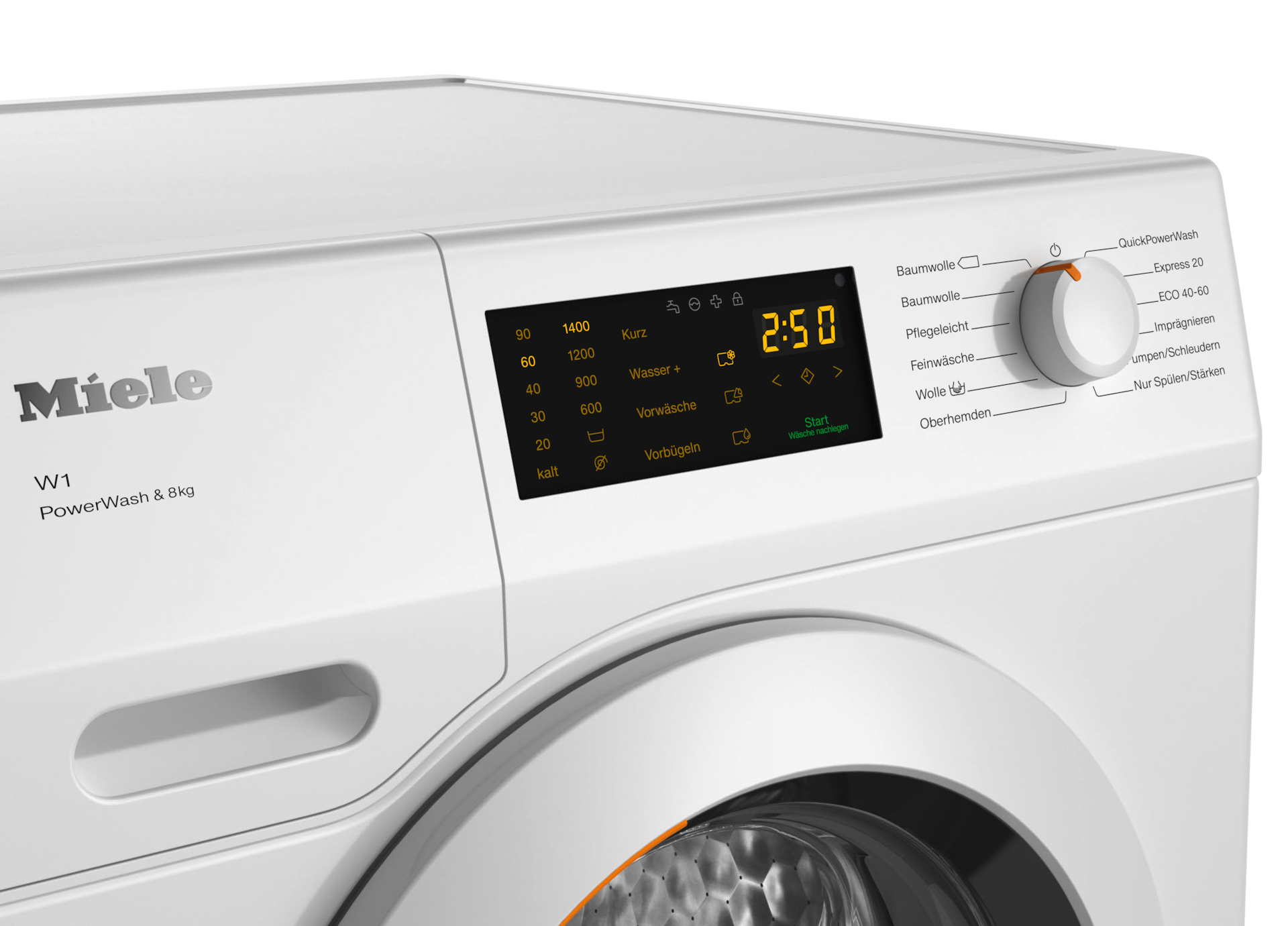 Lave-linge - WCD330 WPS PWash&8kg Blanc lotus - 4