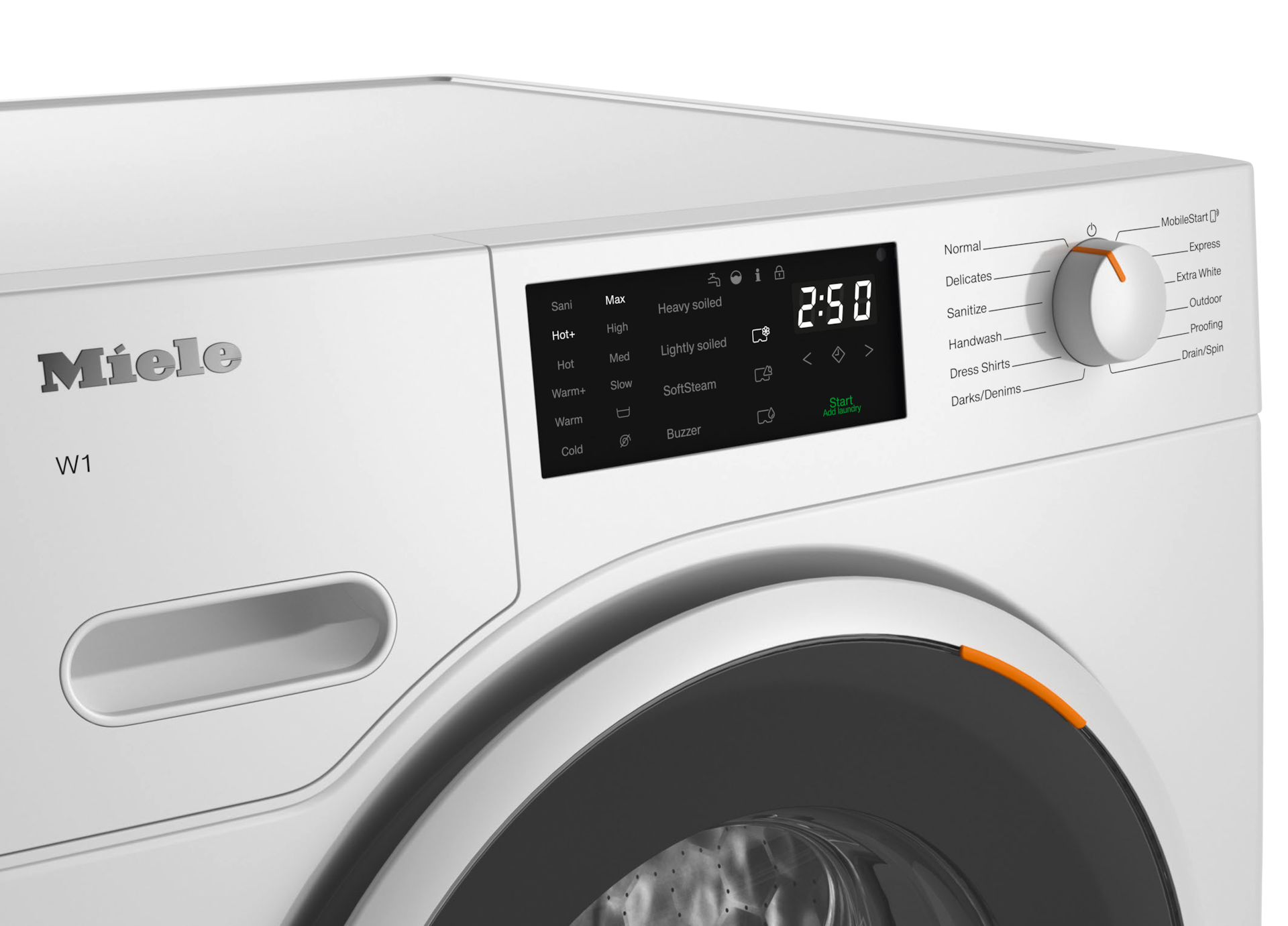 Washing machines - WWD160 WCS Lotus white - 4