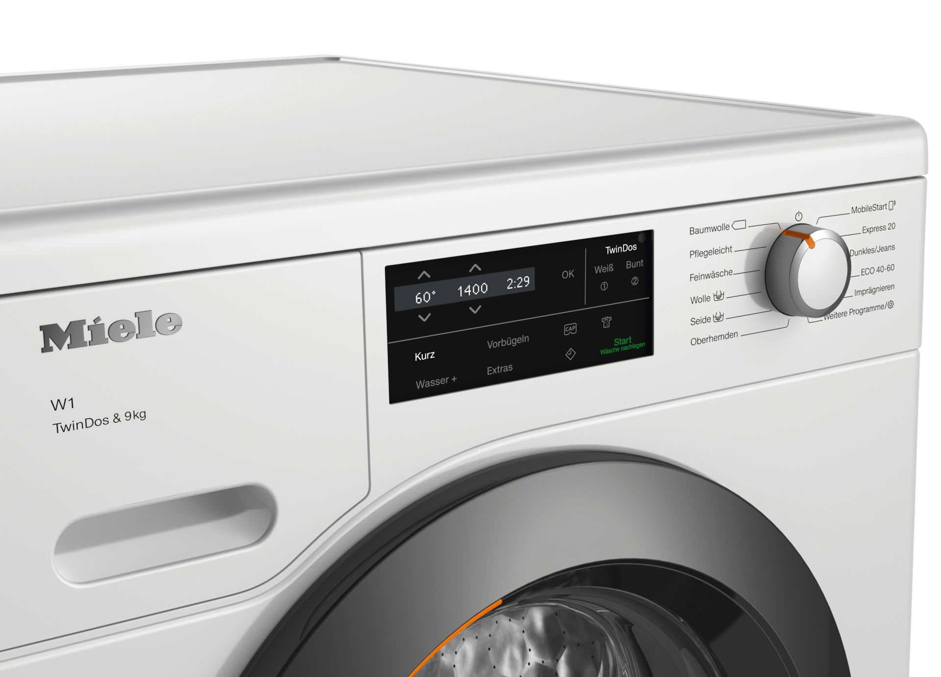 Waschmaschinen - WCG660 WPS TDos&9kg Lotosweiß - 4