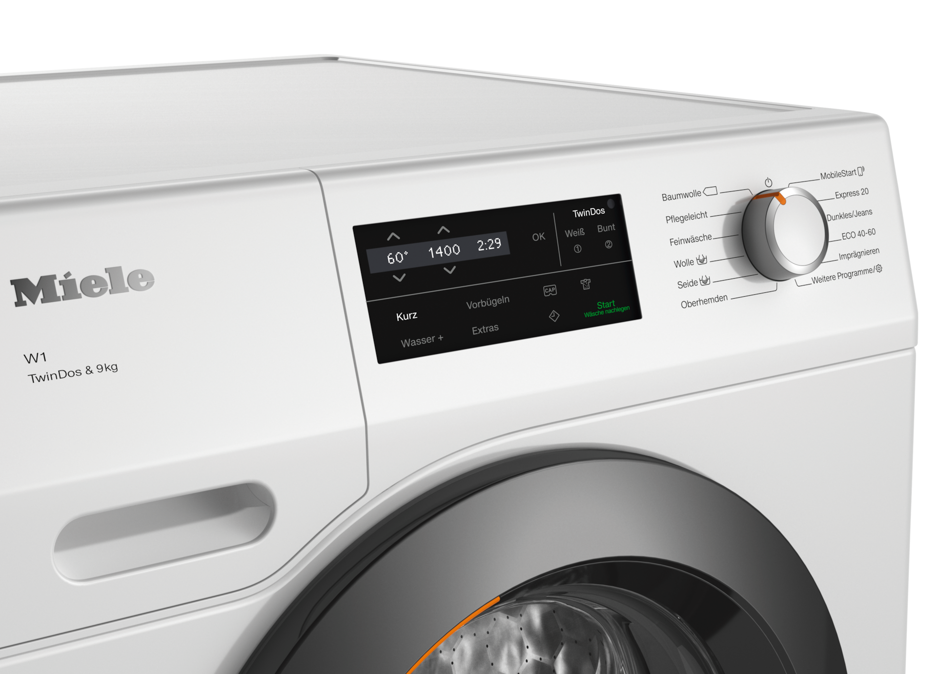 Waschmaschinen - WCG670 WCS TDos&9kg Lotosweiß - 4