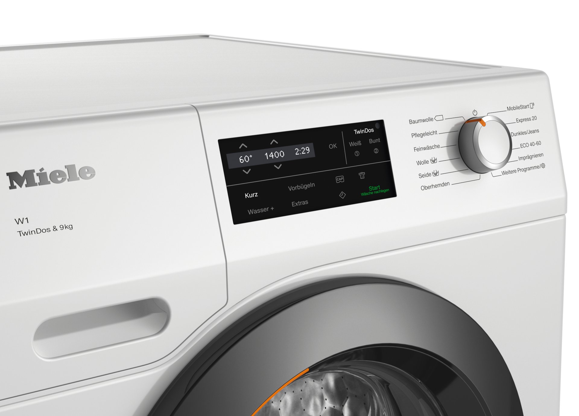 Lave-linge - WCG670 WCS TDos&9kg Blanc lotus - 4