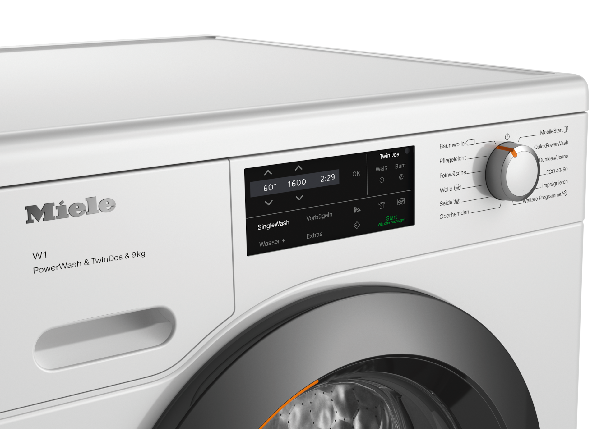 Lave-linge - WCI860 WPS PWash&TDos&9kg Blanc lotus - 4