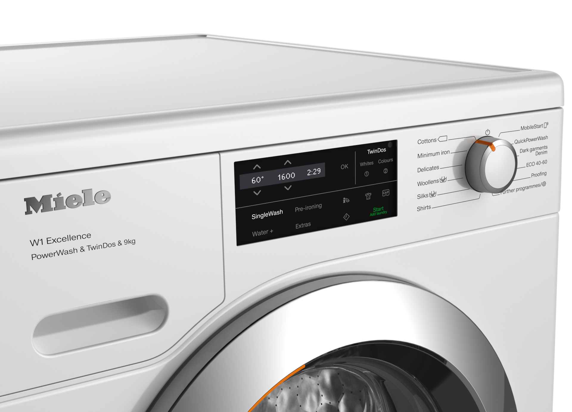 Washing machines - WEI865 WCS PWash&TDos&9kg Lotus white - 4