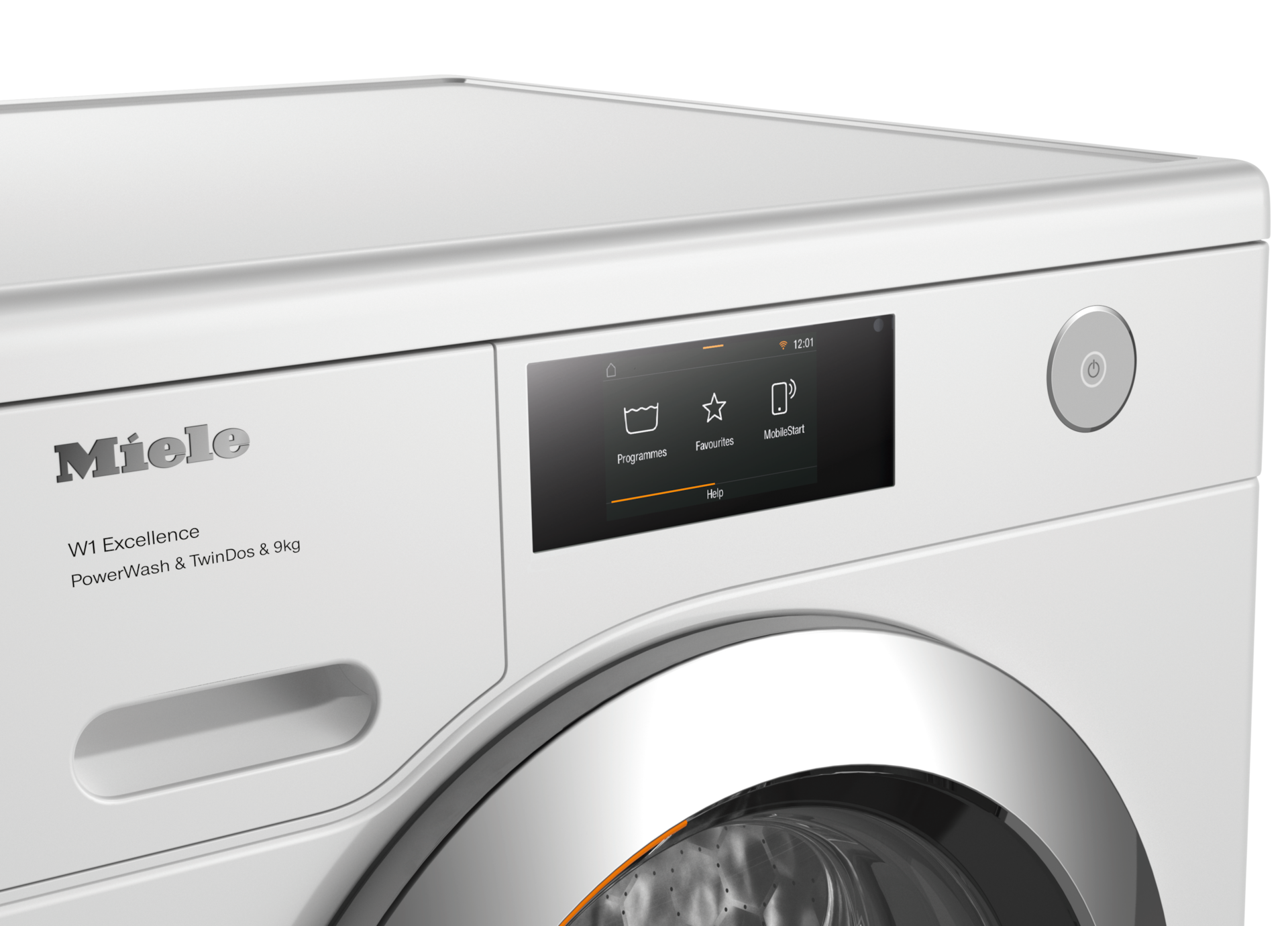 Washing machines - WER865 WPS PWash&TDos&9kg Lotus white - 4