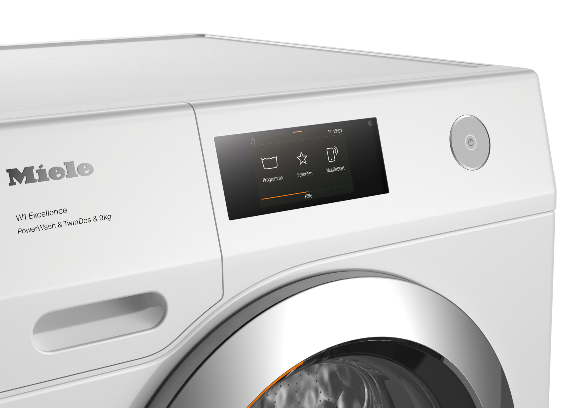 Lave-linge - WER875 WPS PWash&TDos&9kg Blanc lotus - 4