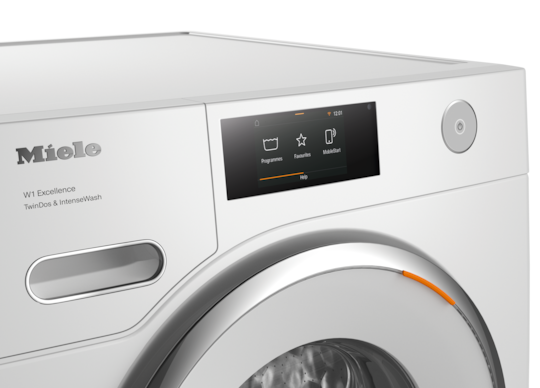 Miele - WXR860 WCS TDos Machines & IntenseWash Lotus white Washing –