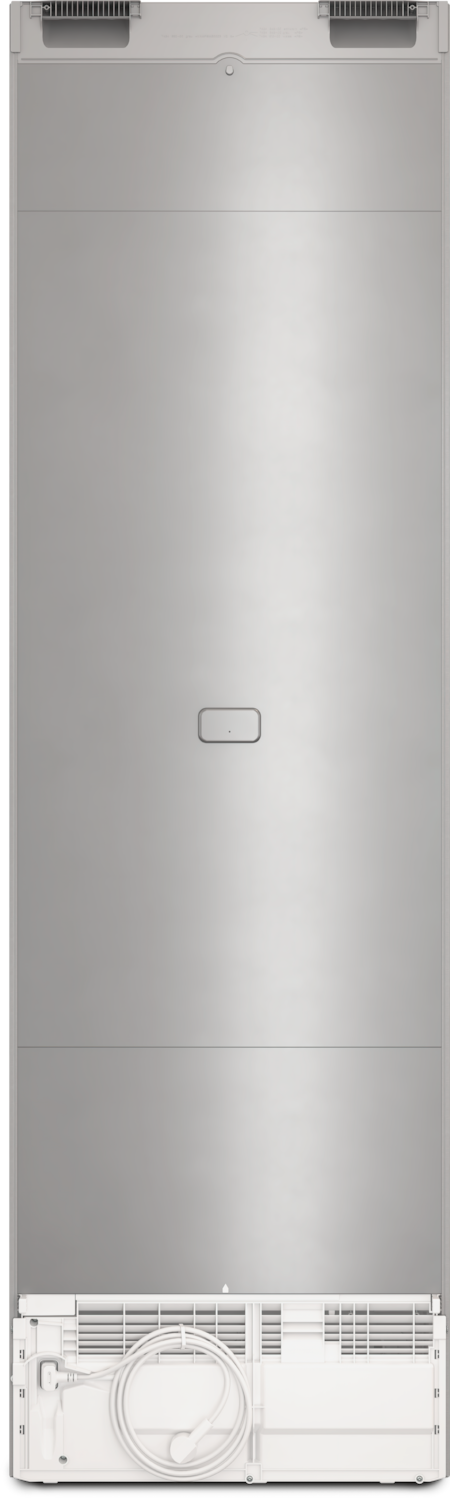 Sudraba ledusskapis ar saldētavu, NoFrost un DailyFresh funkcijām, 2.01m augstums (KFN 4395 DD) product photo Front View2 ZOOM