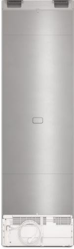 Sudraba ledusskapis ar saldētavu, NoFrost un DailyFresh funkcijām, 2.01m augstums (KFN 4395 DD) product photo Front View2 L