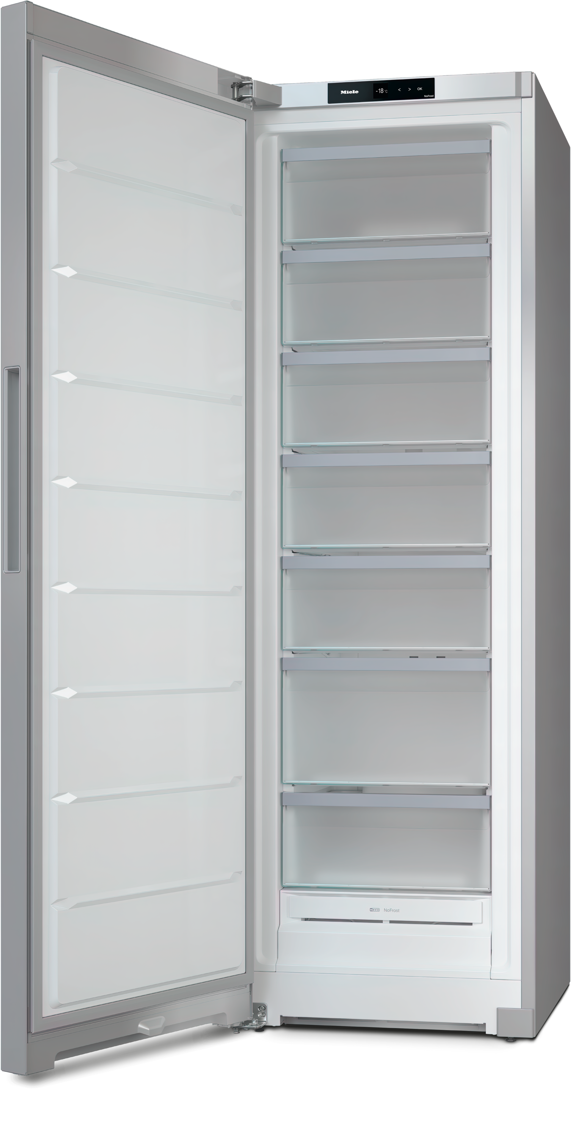 Refrigerare - FNS 4382 E Aspect de inox - 3