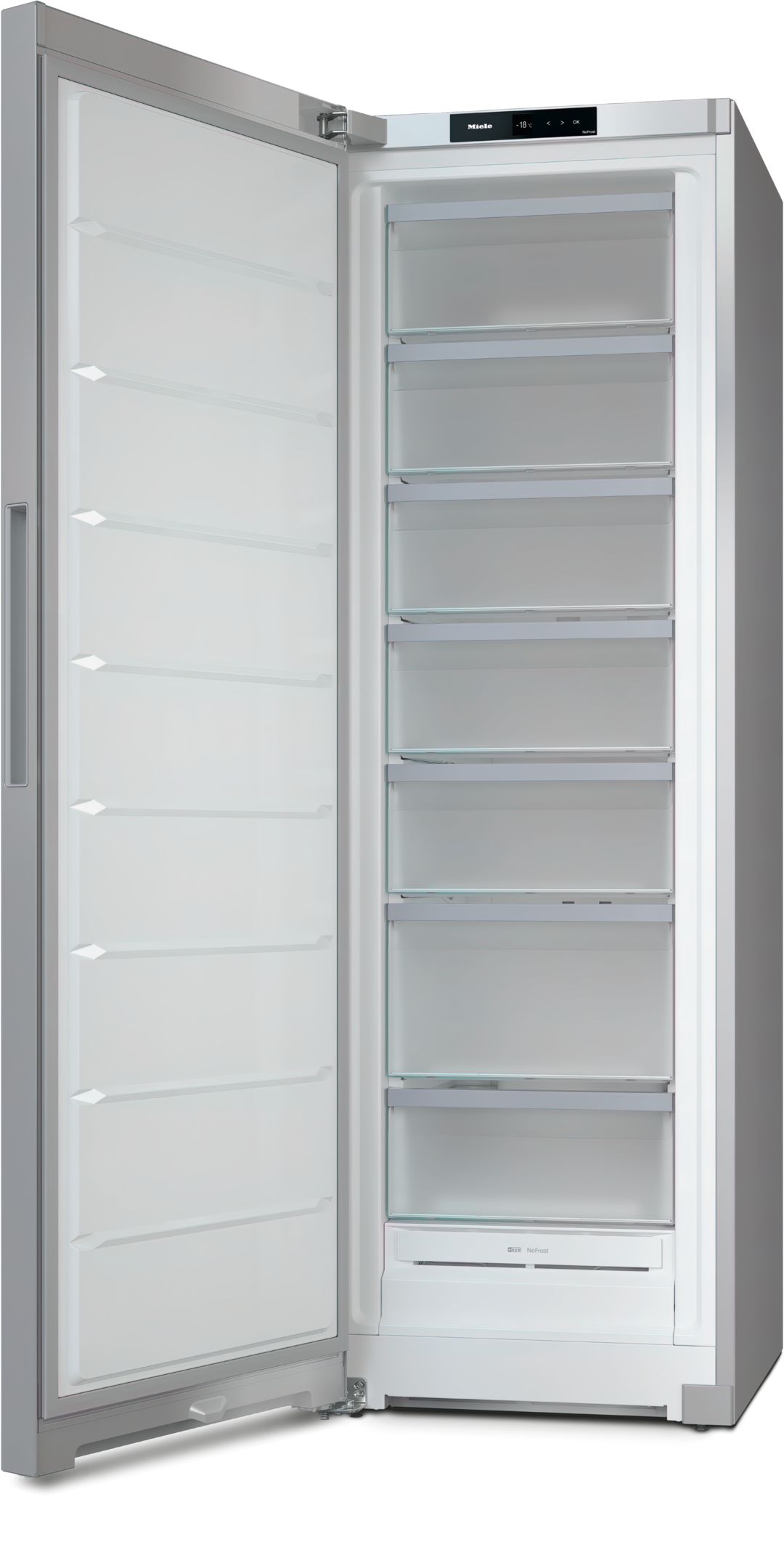 Miele - FNS 4382 D Stainless look – Refrigeration appliances