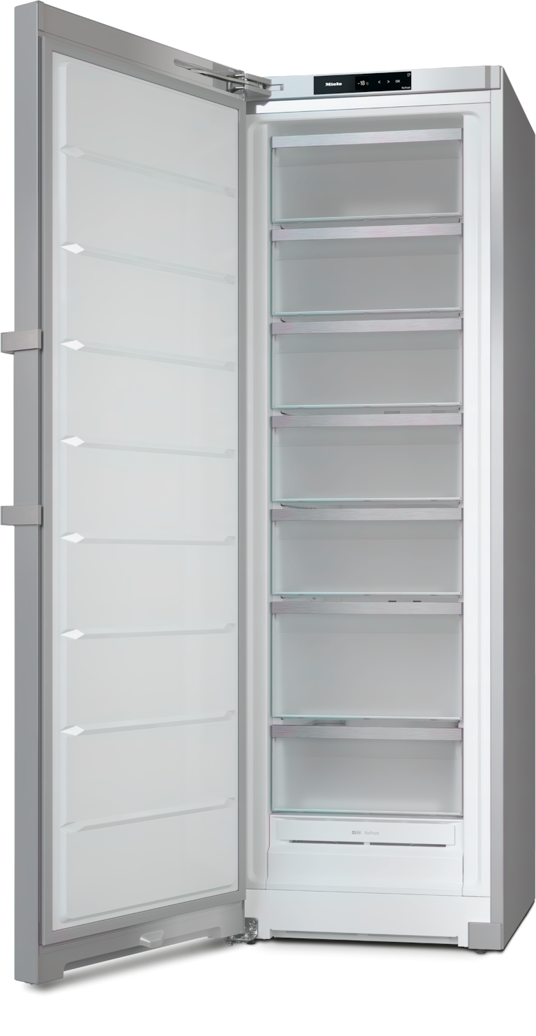 FNS 4782 EDT CS Freestanding freezer product photo Front View4 ZOOM