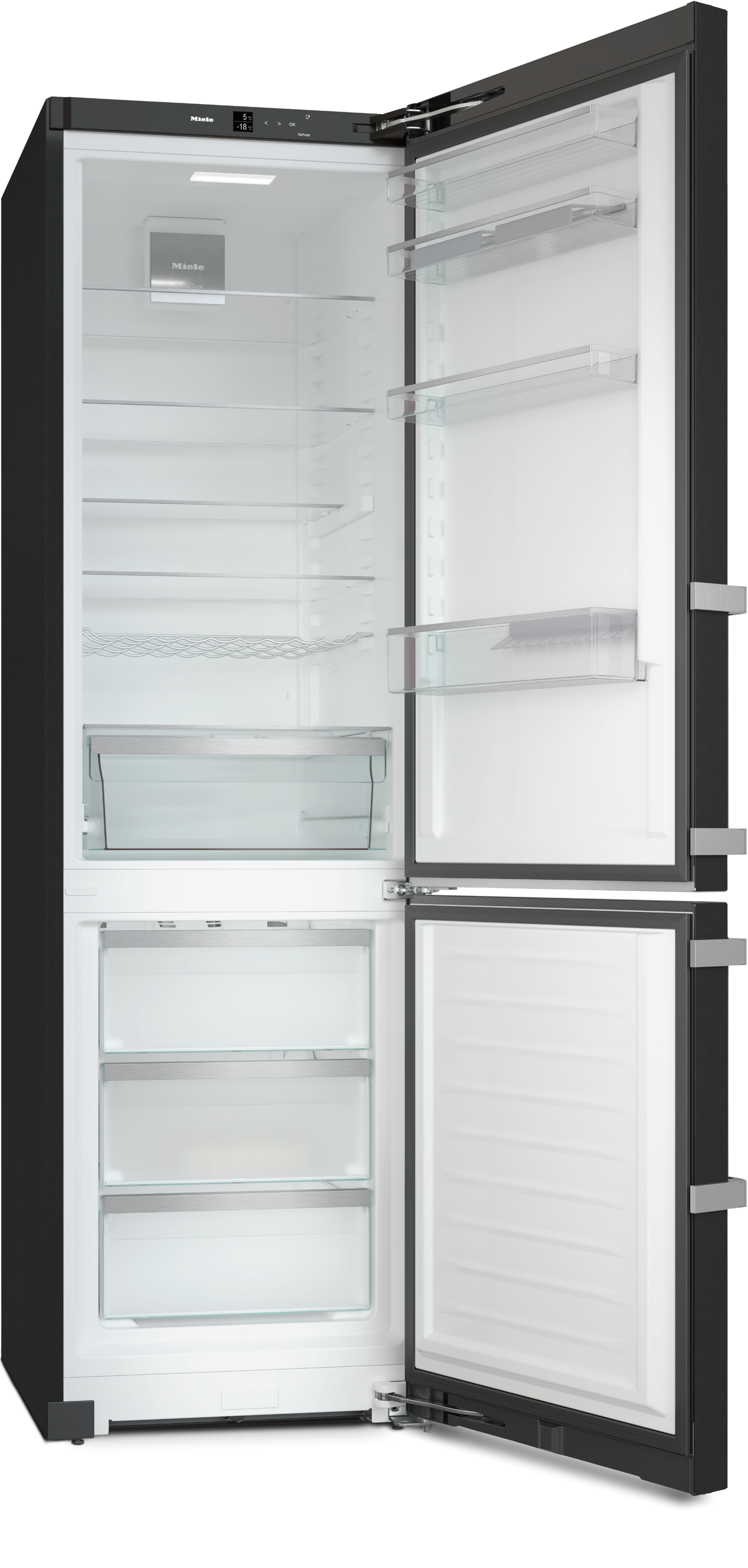 Réfrigérateurs/congélateurs - KFN 4795 CD Porte blacksteel - 3