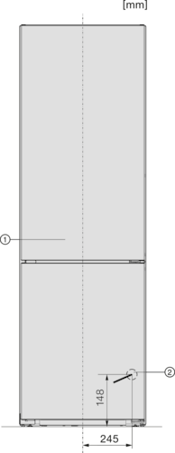 KFN 4375 DD EDT CS Freestanding fridge-freezer product photo Missing translation L