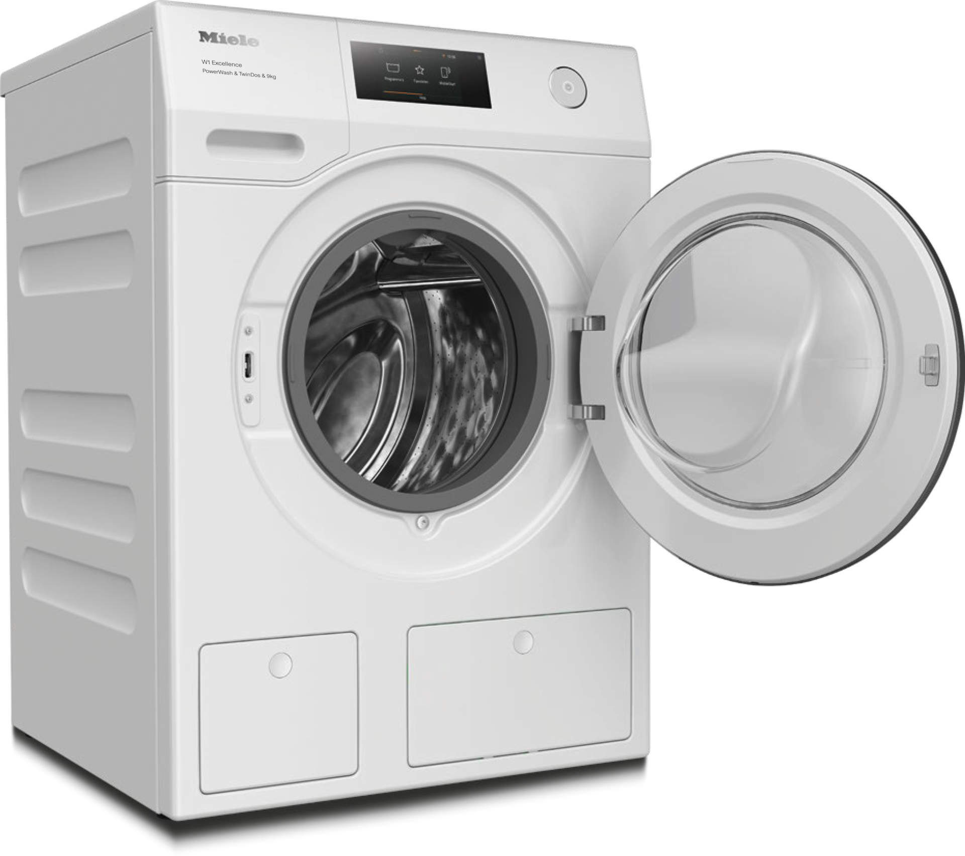 Waschmaschinen - WER875WPS PWash&TDos&9kg&WiFi Lotosweiß - 2