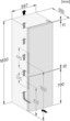 Hõbedane külmik + sügavkülmik DailyFresh funktsiooniga, kõrgus 1.86m (KD 4172 E) product photo View4 S