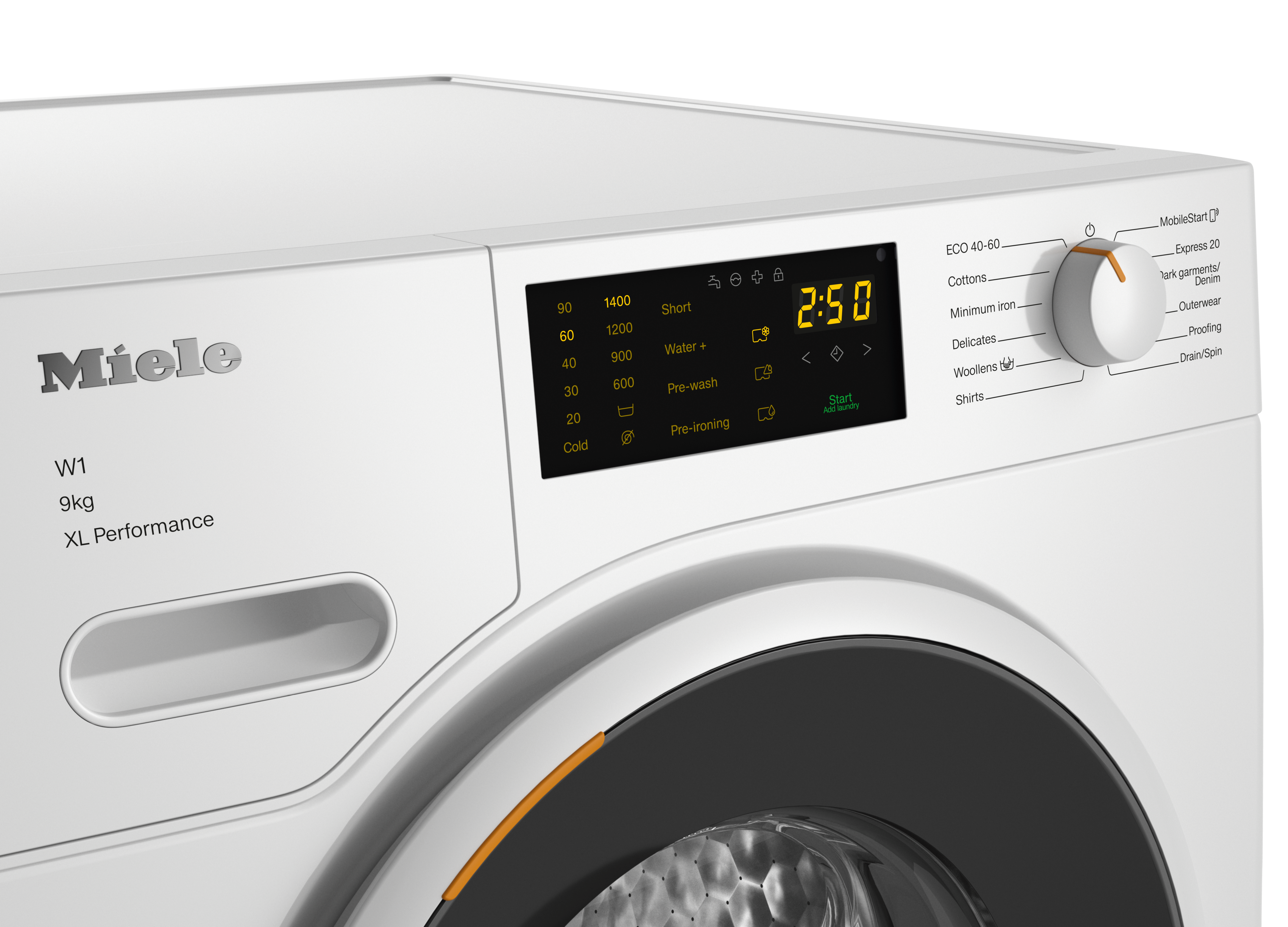 Miele - WWD164 WCS 9kg Lotus White – Washing Machines