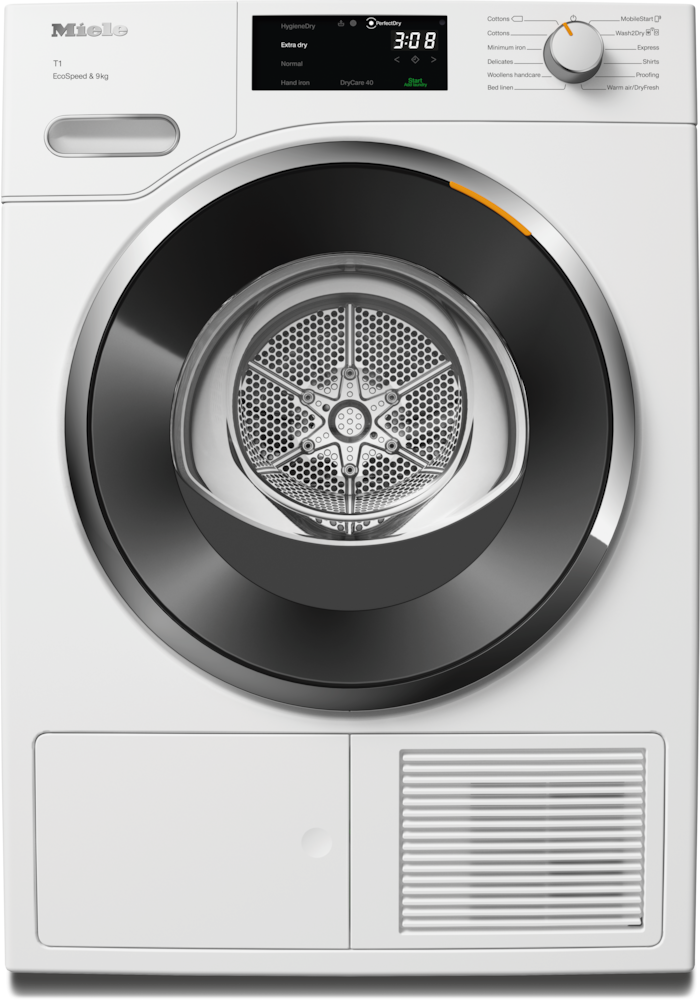 Tumble dryers - TWH780WP EcoSpeed&9kg Lotus white - 1