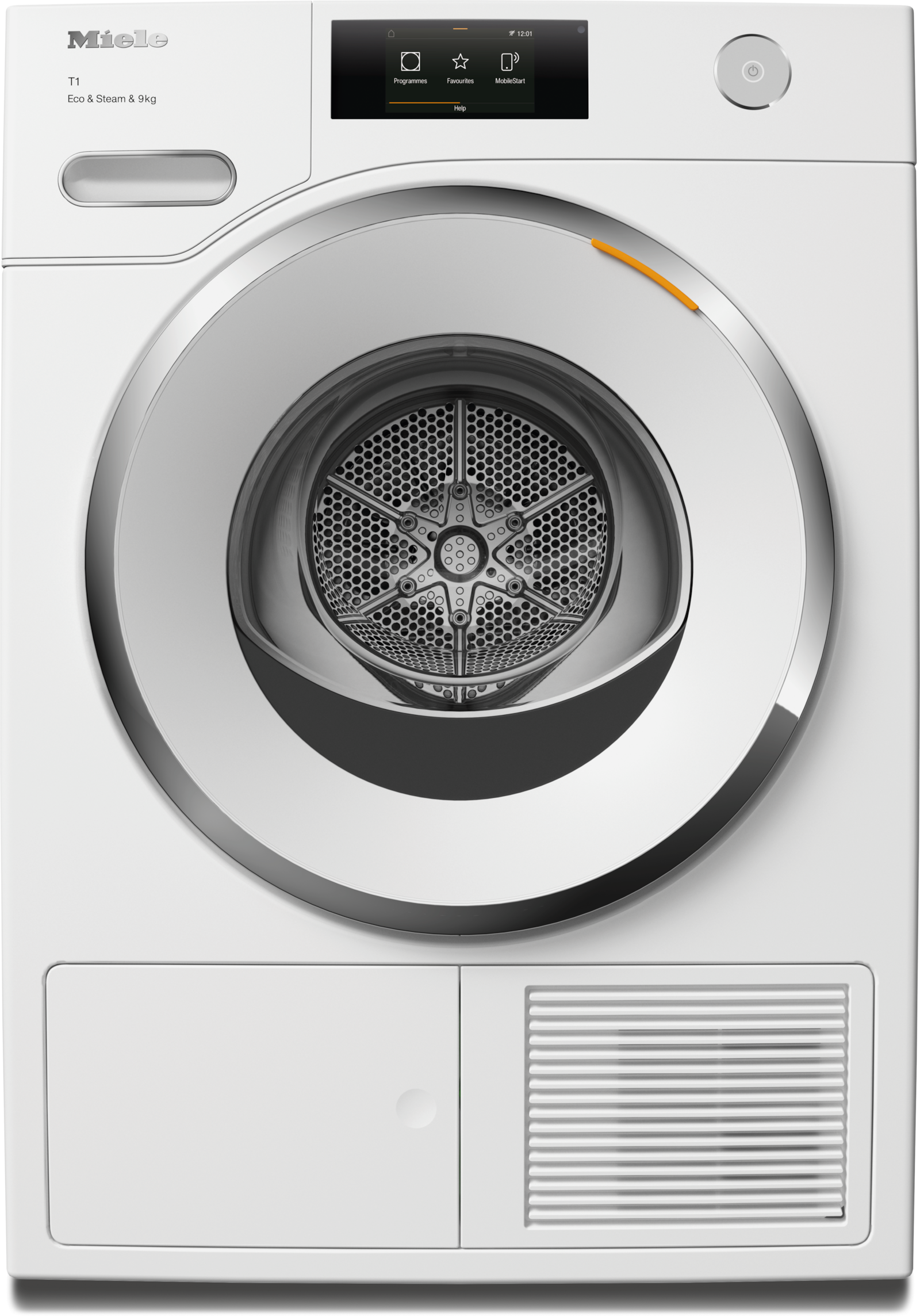 Tumble dryers - TWR780WP Eco&Steam&9kg Lotus white - 1