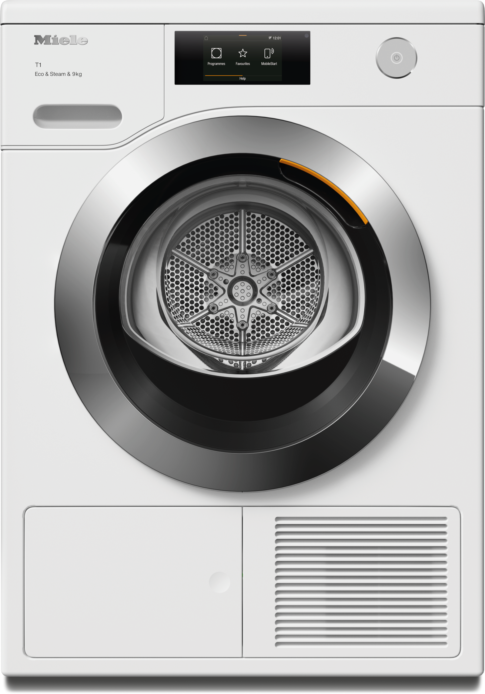 Tumble dryers - TCR780WP Eco&Steam&9kg Lotus white - 1