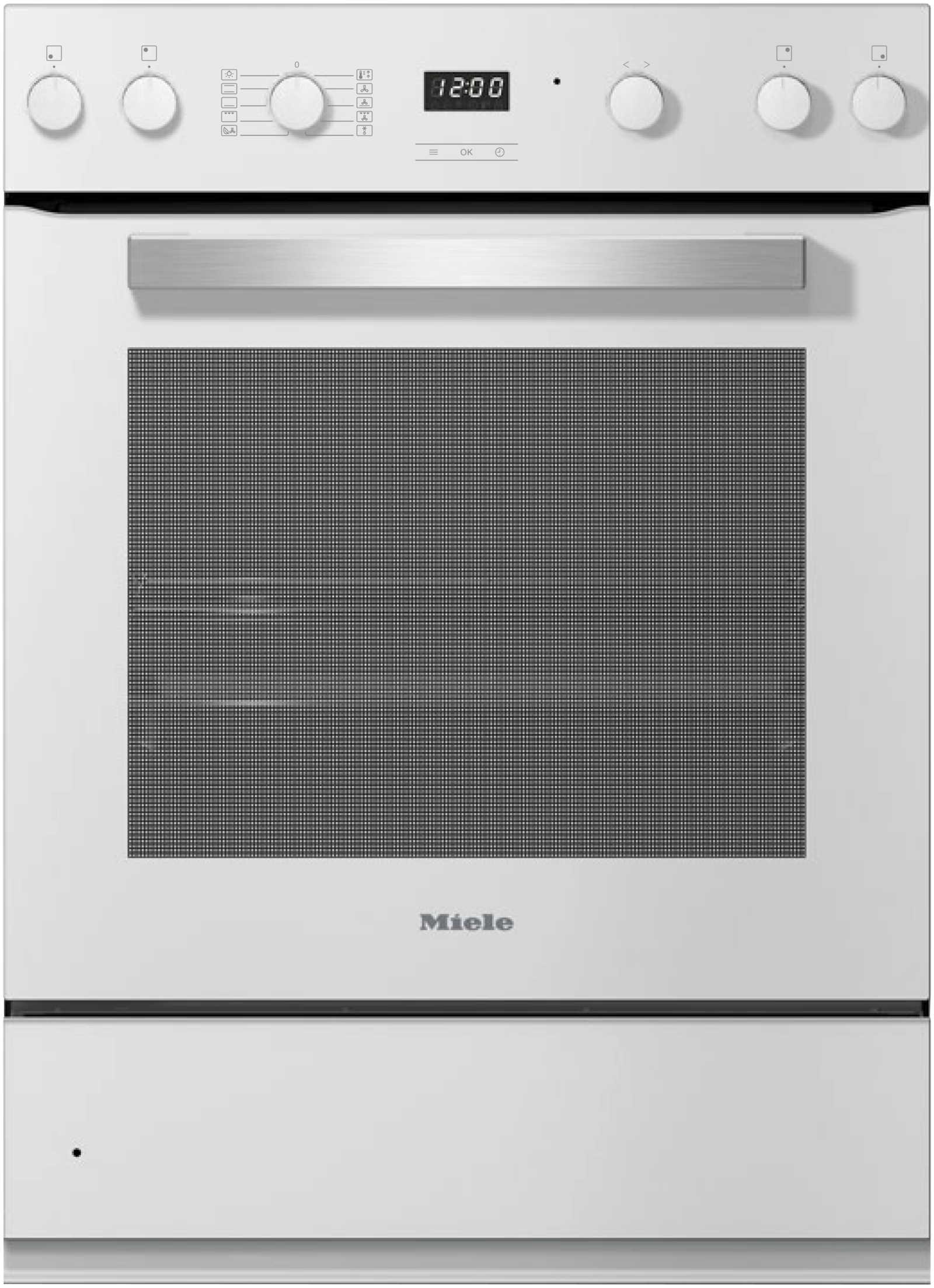 Fours/Pianos de cuisson - H 2456-55 E ACTIVE Blanc brillant - 1