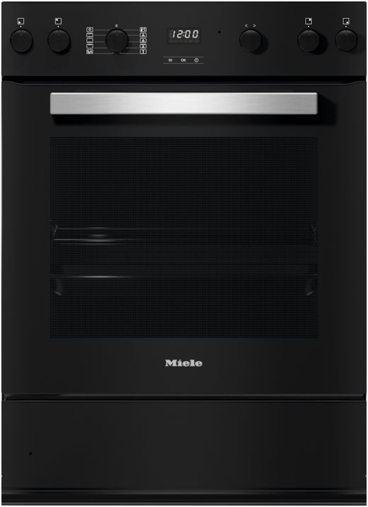 Fours/Pianos de cuisson - H 2456-55 E ACTIVE Noir obsid. - 1