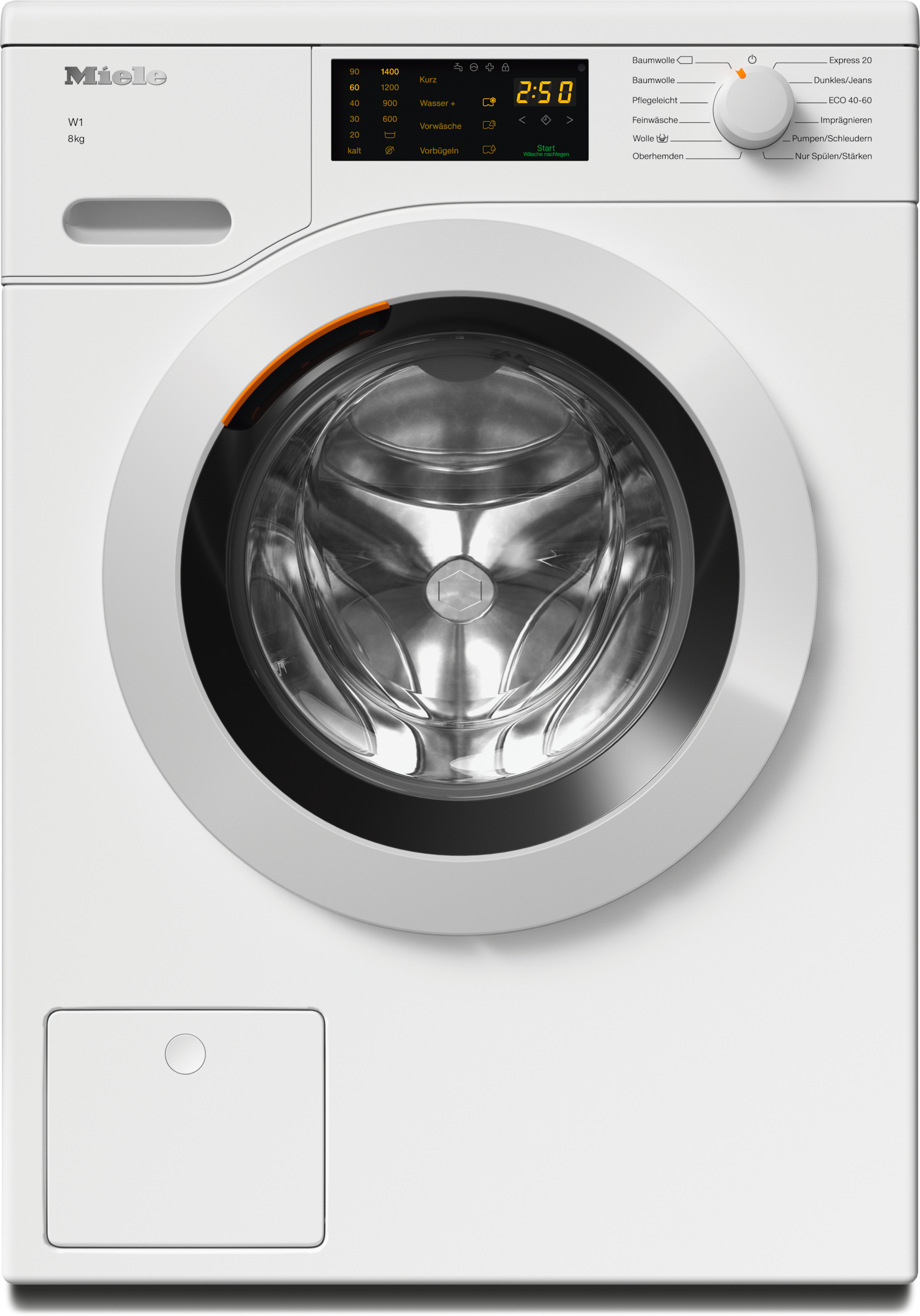 Waschmaschinen - WCD120 WPS 8kg Lotosweiß - 1