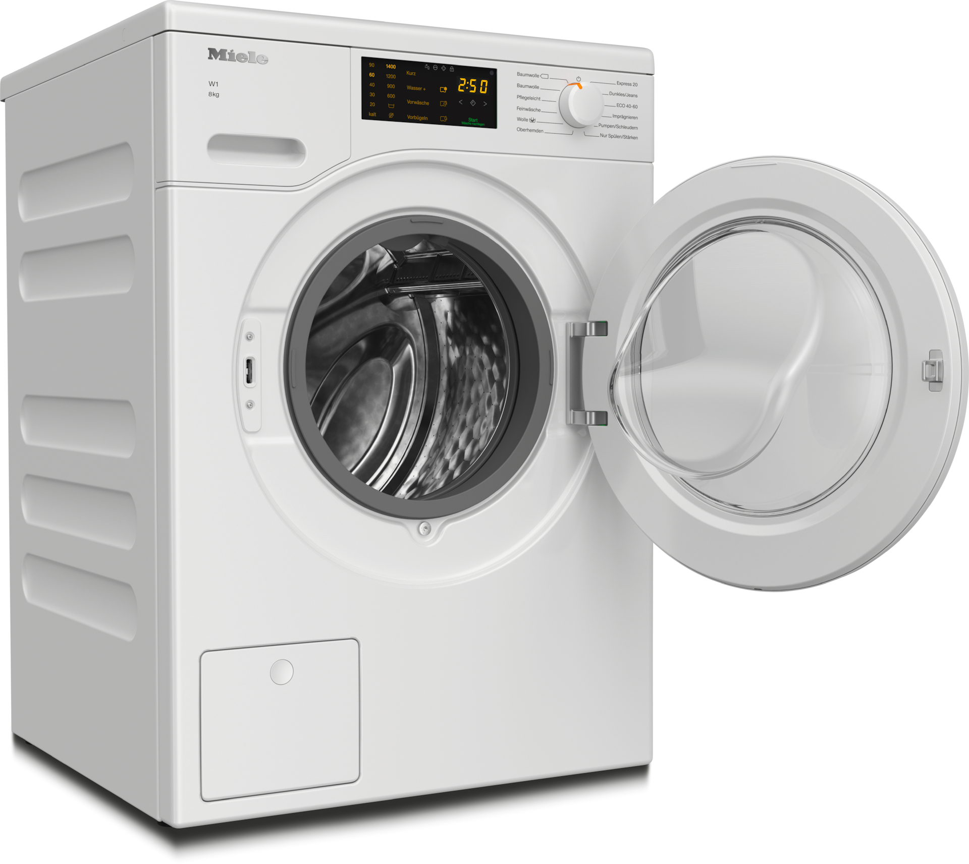 Waschmaschinen - WCD120 WPS 8kg Lotosweiß - 2