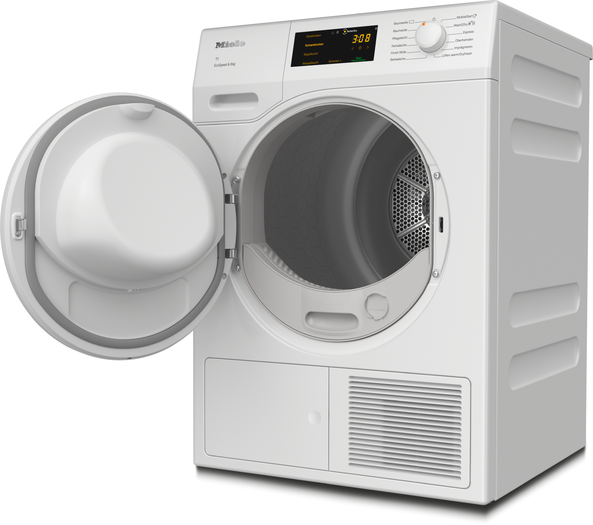 Tumble dryers - TCC570WP EcoSpeed&8kg Lopoč bijela - 2