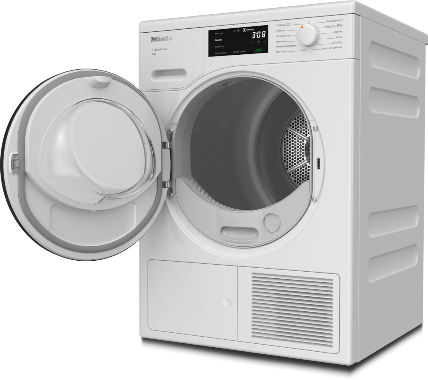 Rommelig nep Dreigend TED265WP 8kg T1 heat-pump dryer: | Tumble Dryers | Miele online shop