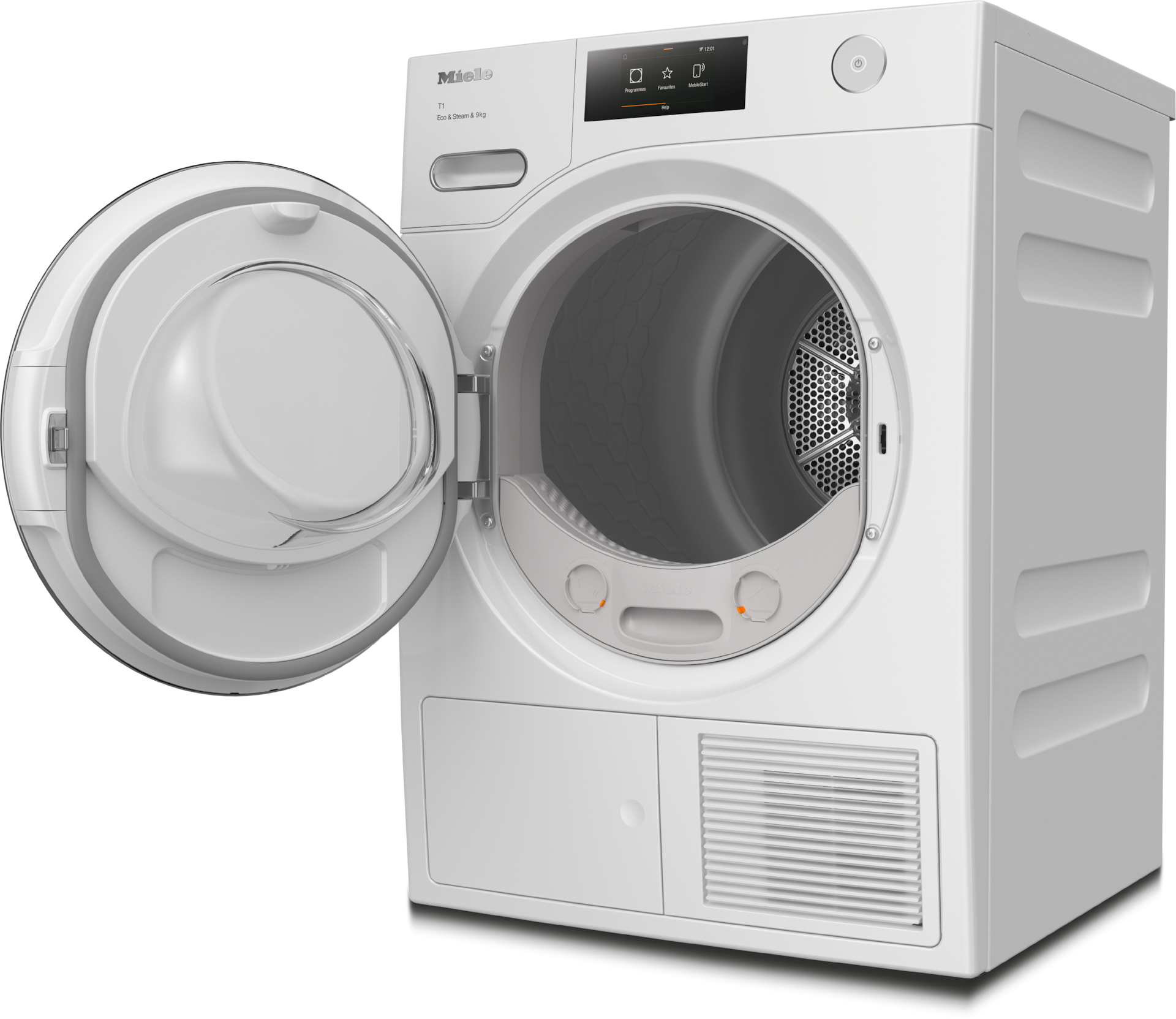 Tumble dryers - TWR780WP Eco&Steam&9kg Lotus white - 2