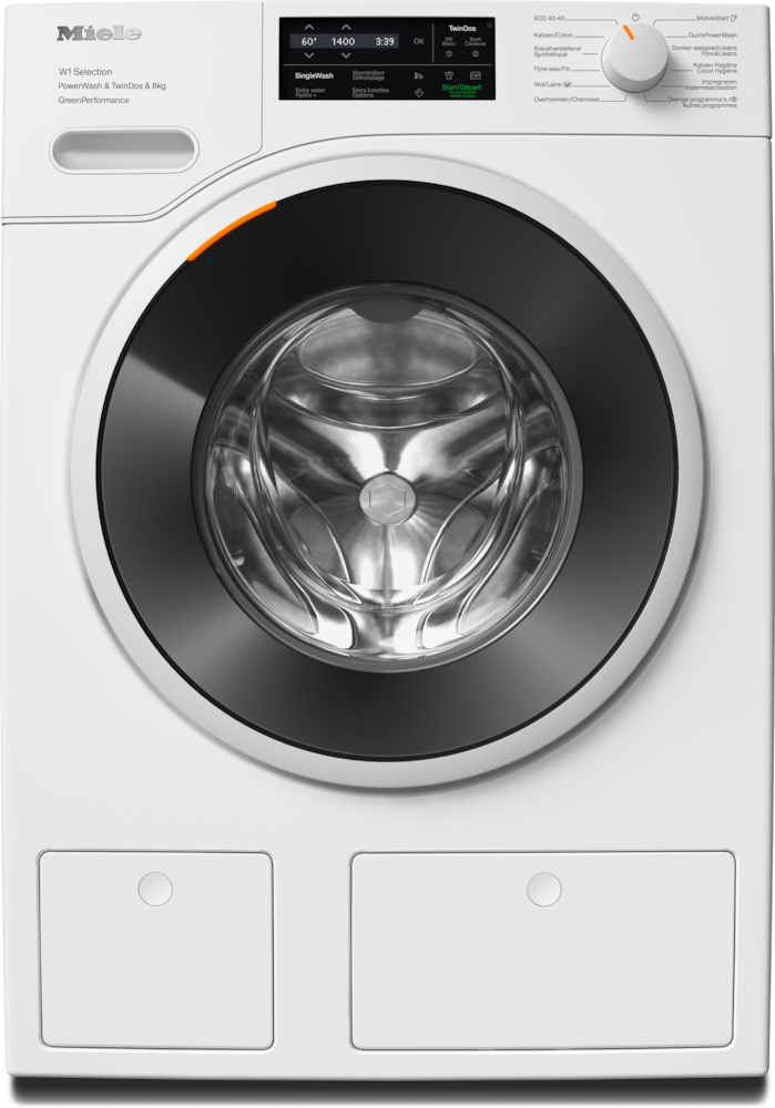 Lave-linge - WSH863 WCS PWash&TDos&8kg Blanc lotus - 1