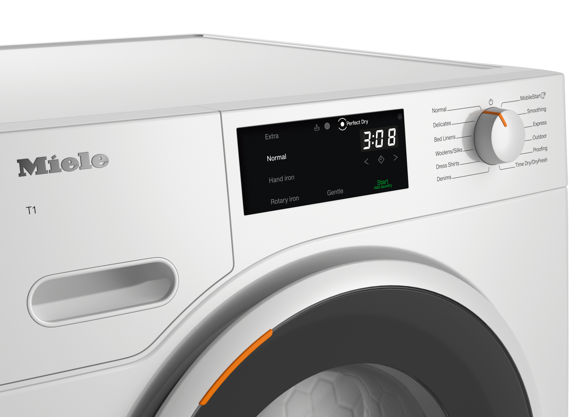 Tumble dryers - TWD 360 WP 8kg Lotus white - 4