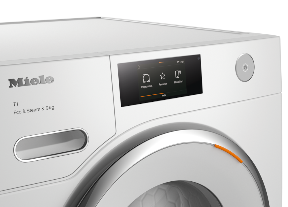 Tumble dryers - TWR780WP Eco&Steam&9kg Lotus white - 4