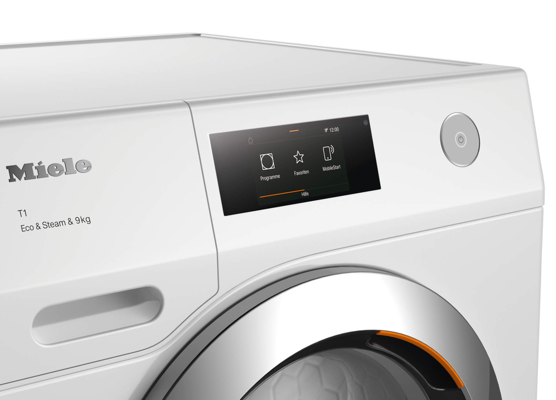 Sèche-linge - TCR790WP Eco&Steam&9kg Blanc lotus - 4