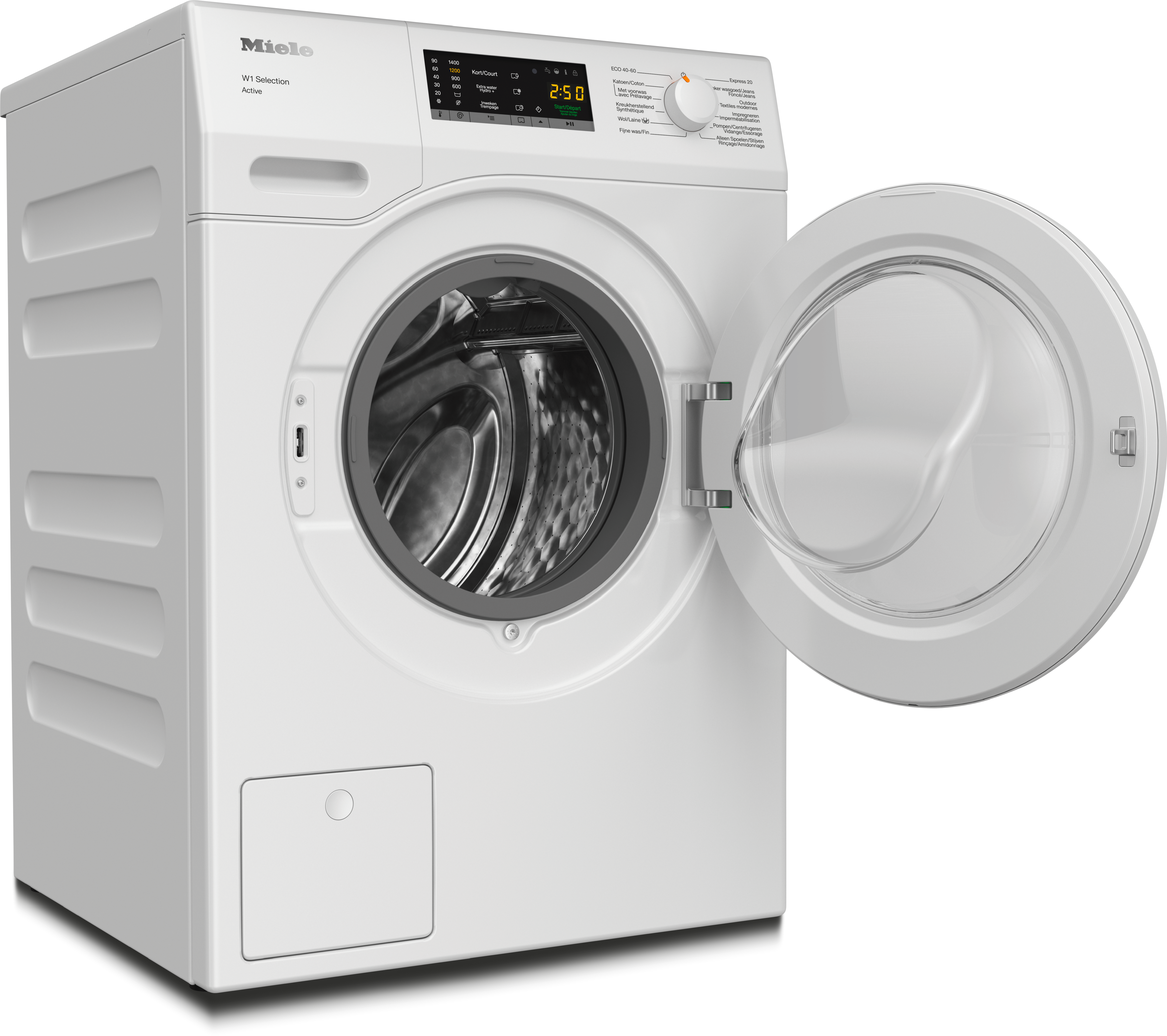 Miele - WSA033 WCS Active Lotuswit – Wasmachines