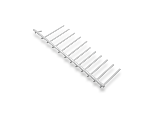 Miele Dishwasher Row of spikes - Spare Part 07506610 product photo Back View L