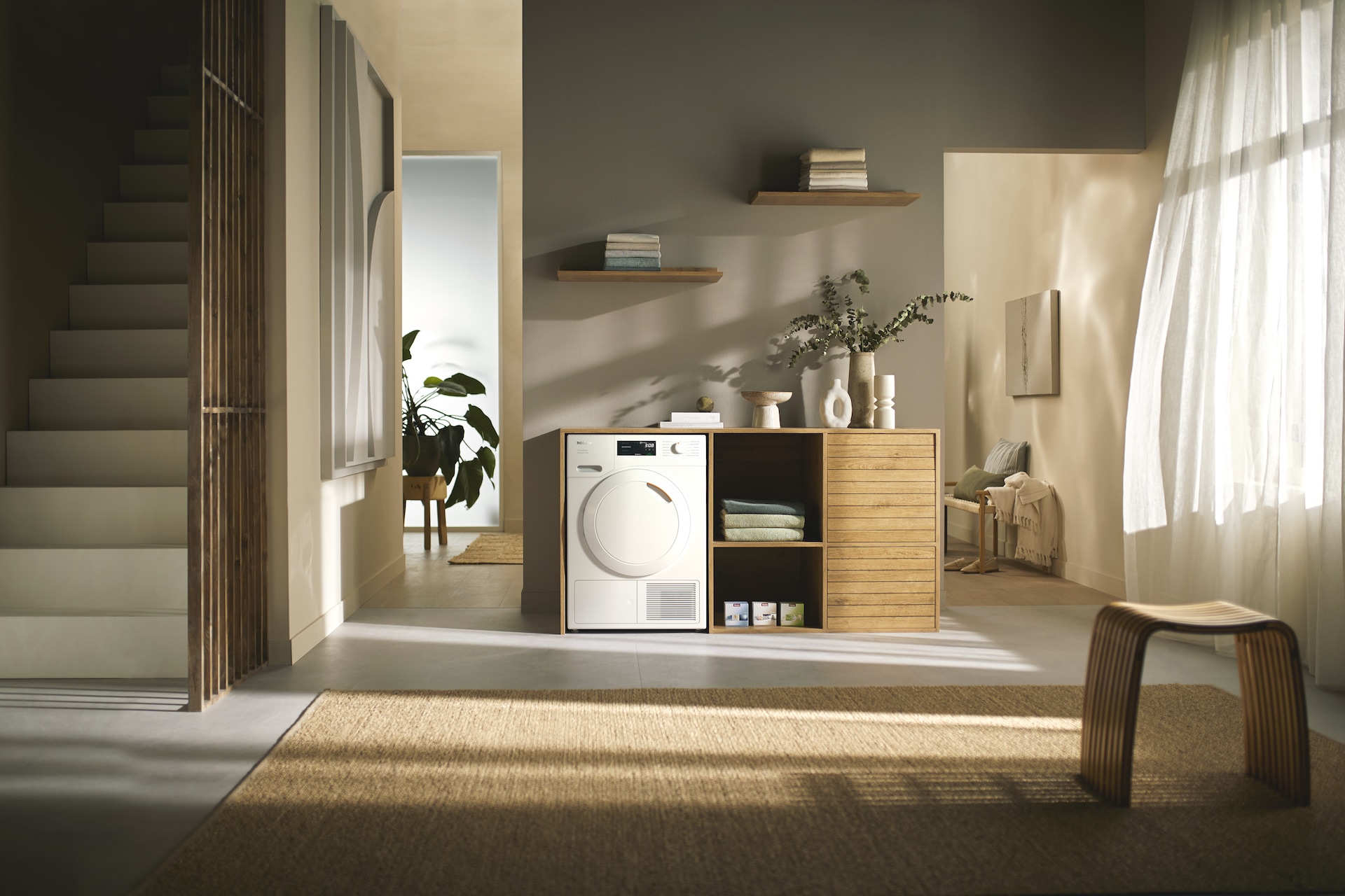 Sèche-linge - TEC575WP EcoSpeed&8kg Blanc lotus - 5