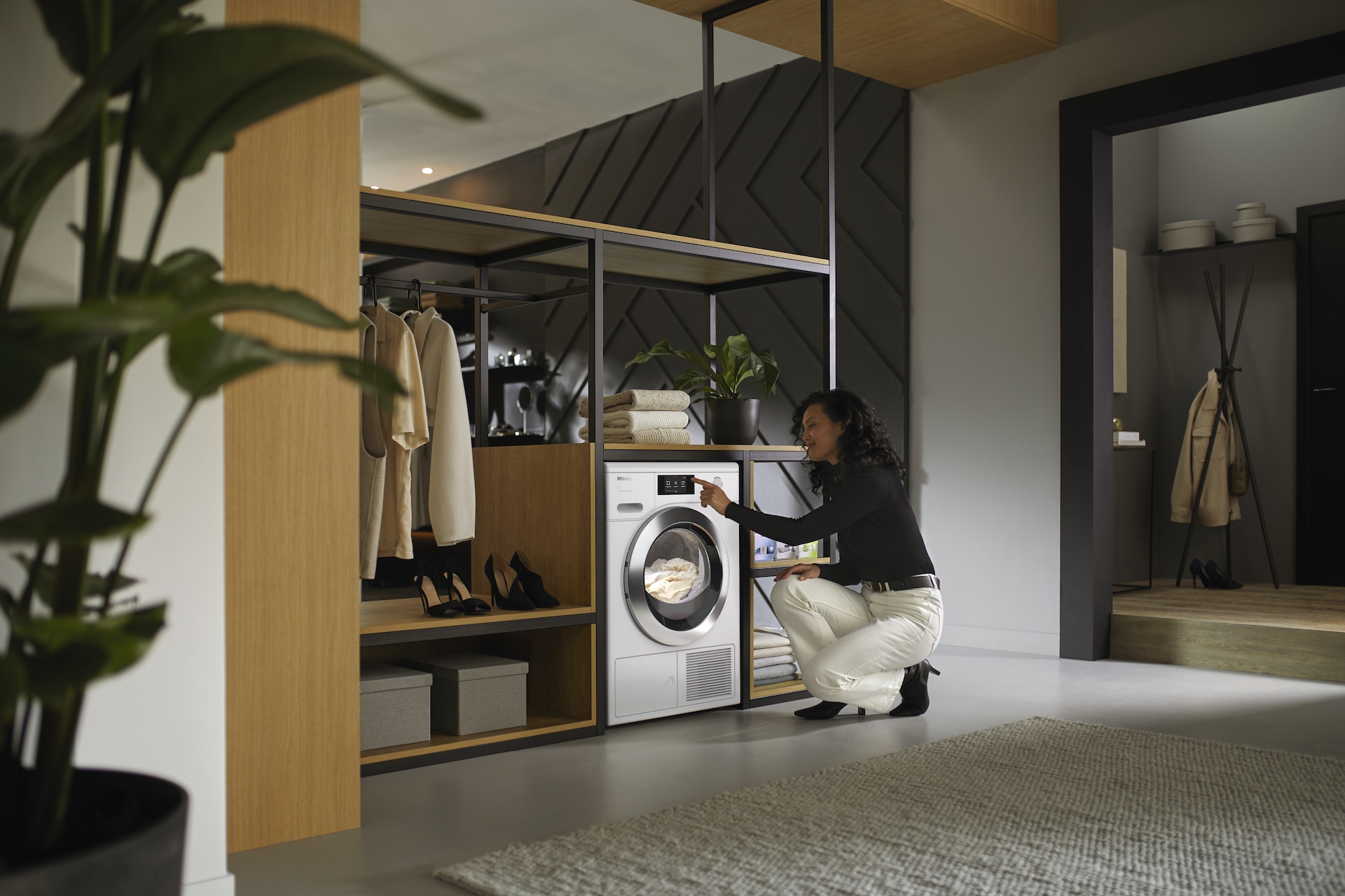 Sèche-linge - TCR780WP Eco&Steam&9kg Blanc lotus - 5