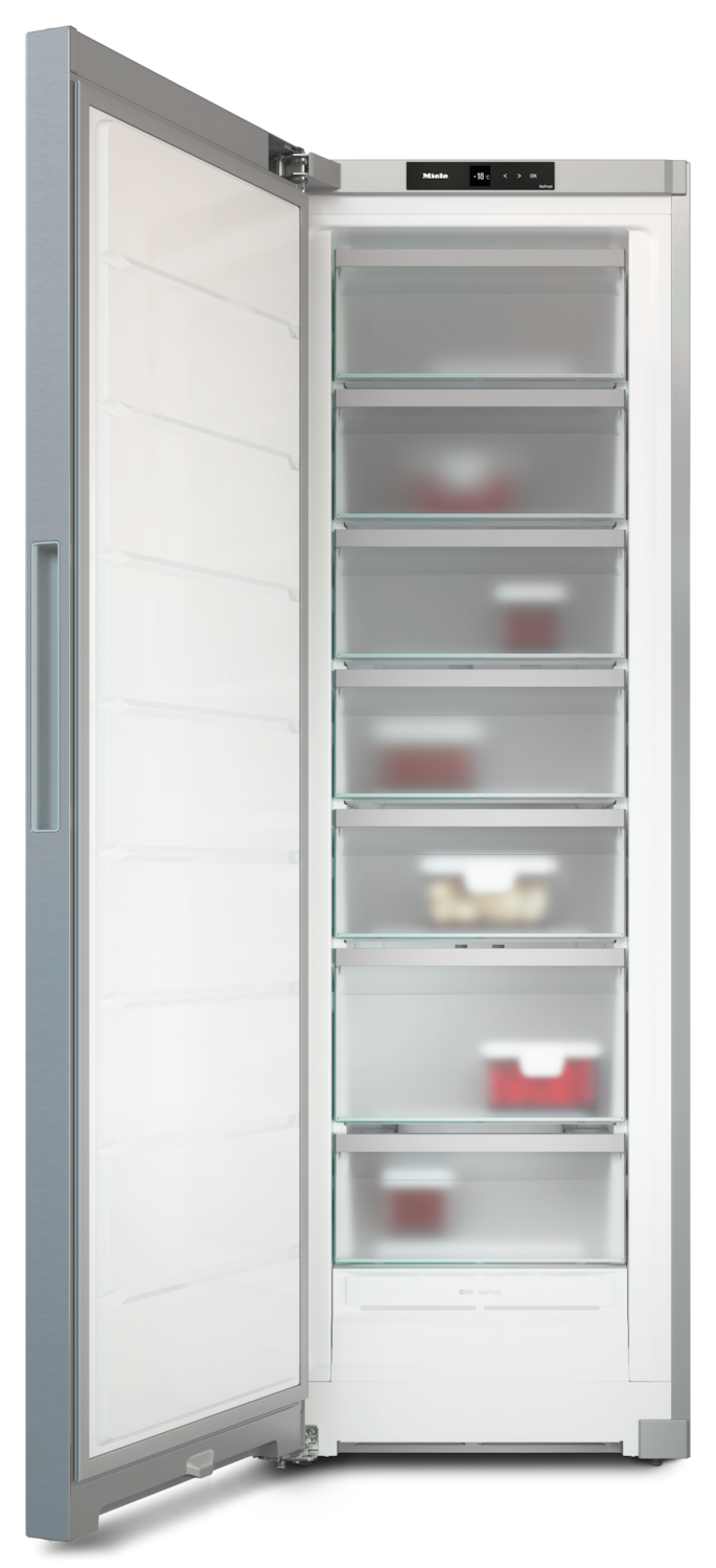 FNS 4382 E edt/cs Freestanding freezer product photo Front View3 ZOOM