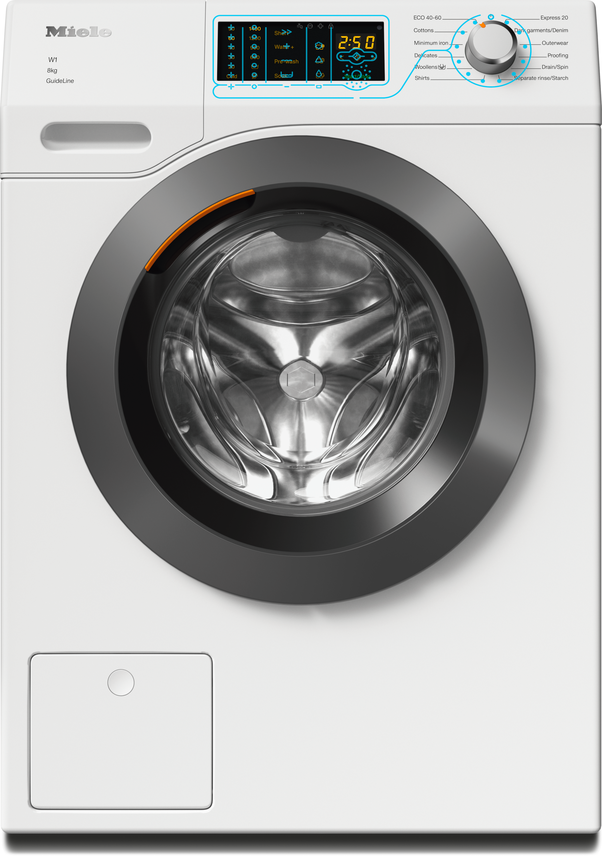 Washing machines - WDD 131 WPS GuideLine Lotus white - 1