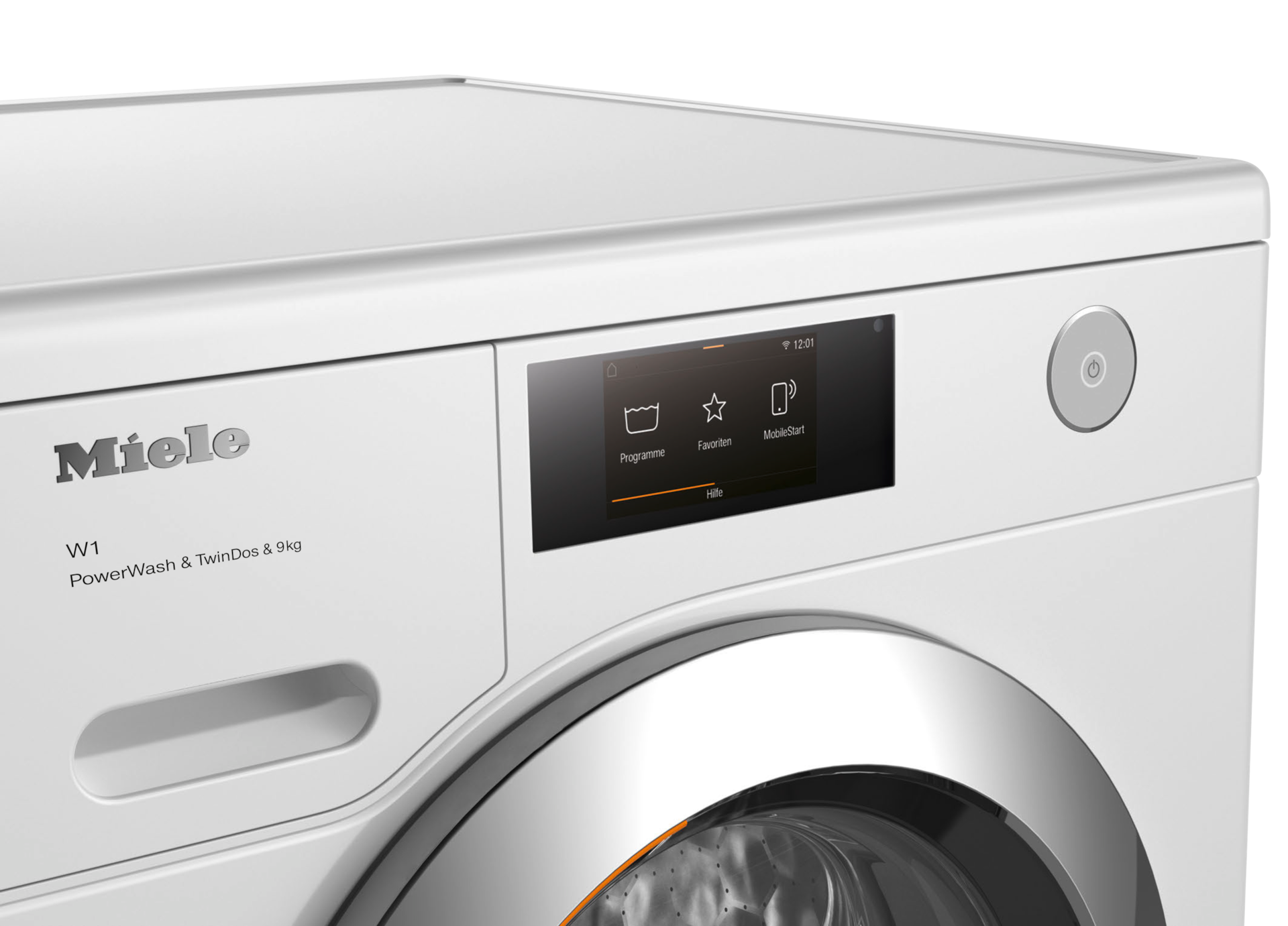 Lave-linge - WCR860WPS PWash2.0&TDosXL&WiFi Blanc lotus - 4