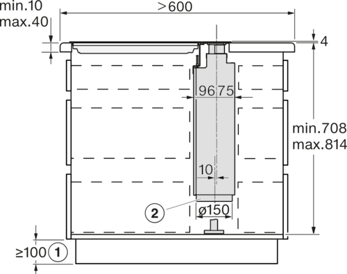 DAD 4941 Downdraft extractor product photo Missing translation L