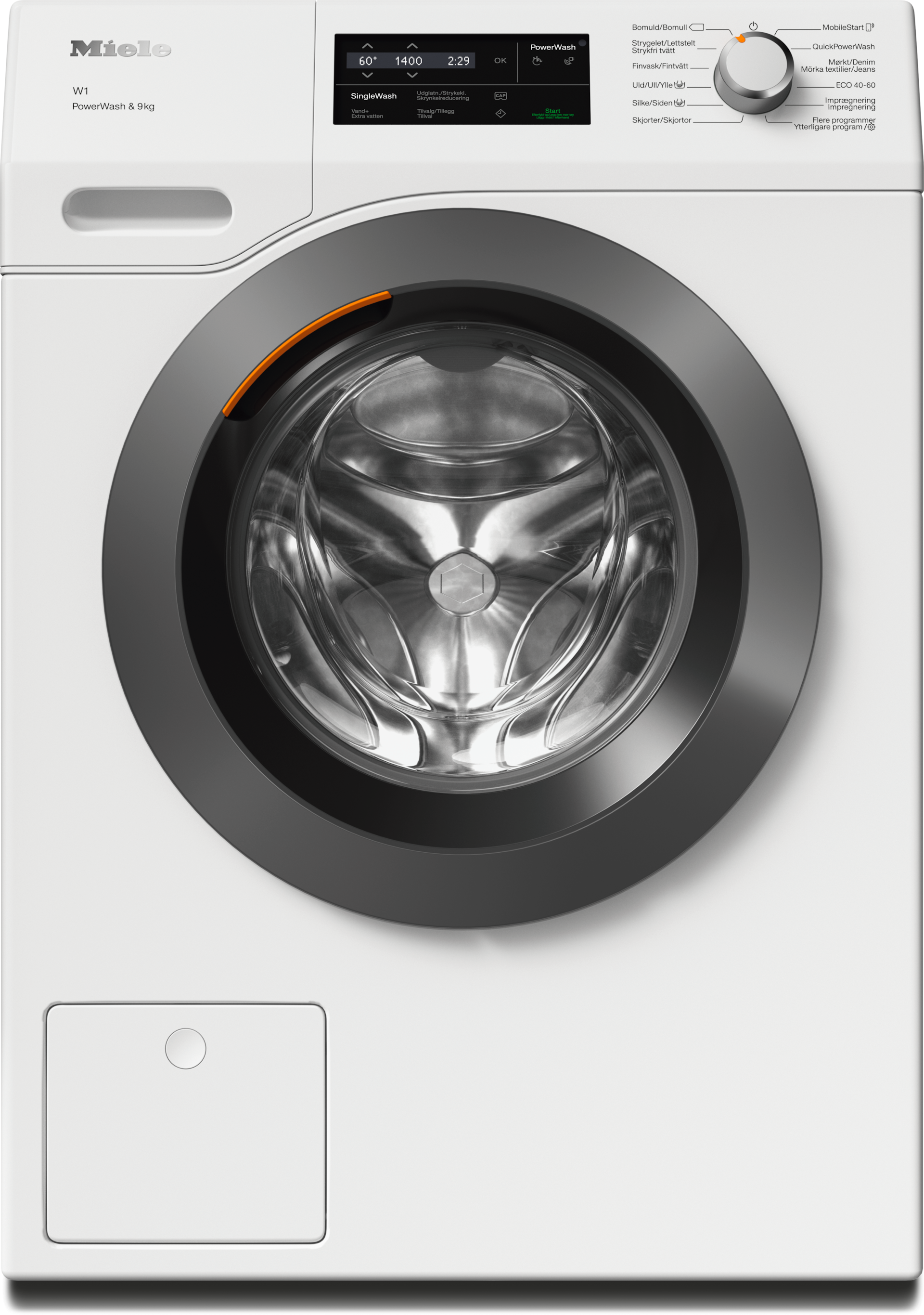 Tvättmaskiner - WCG370 WCS PWash&9kg Lotusvit - 1