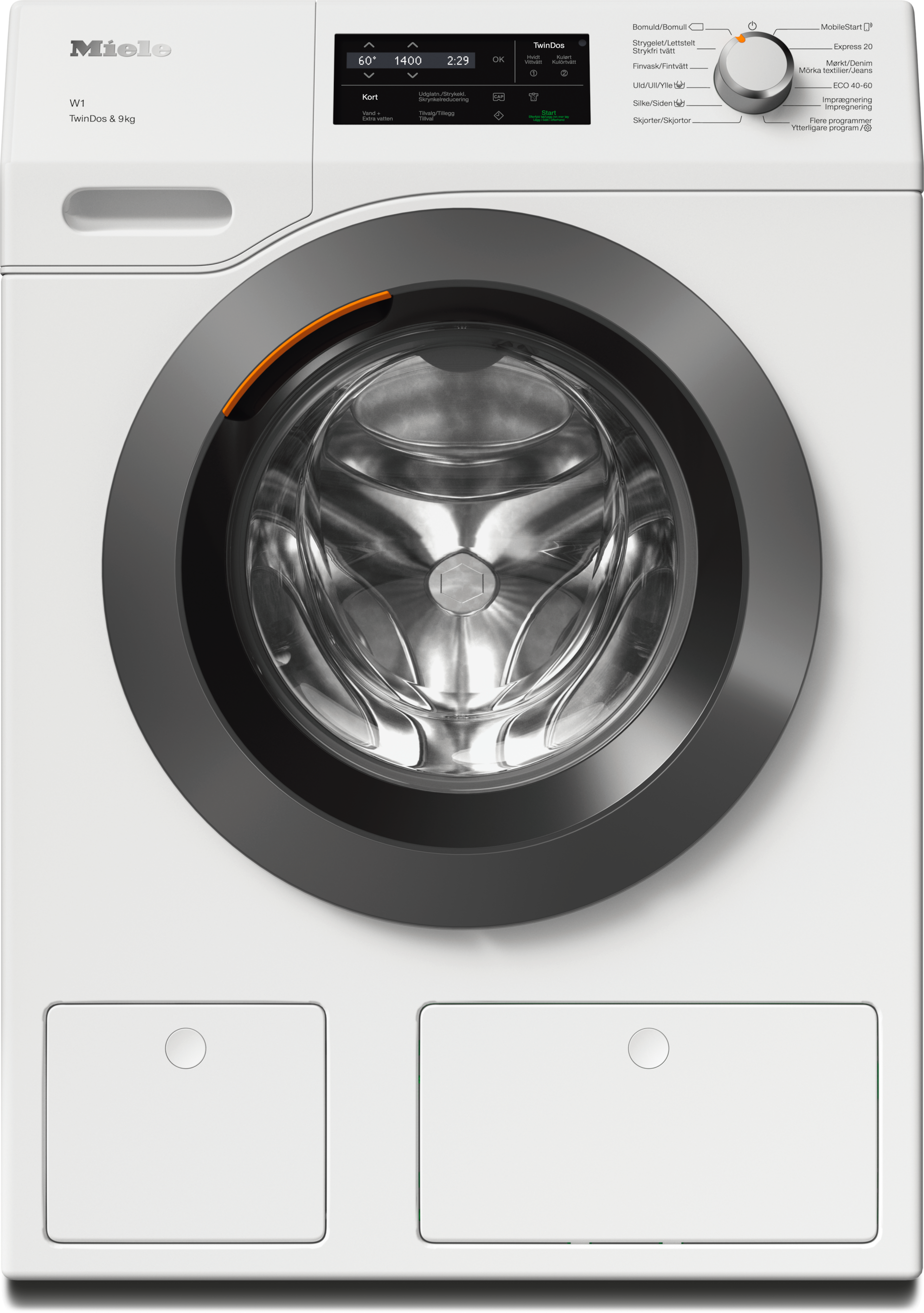 Tvättmaskiner - WCG670 WCS TDos&9kg Lotusvit - 1