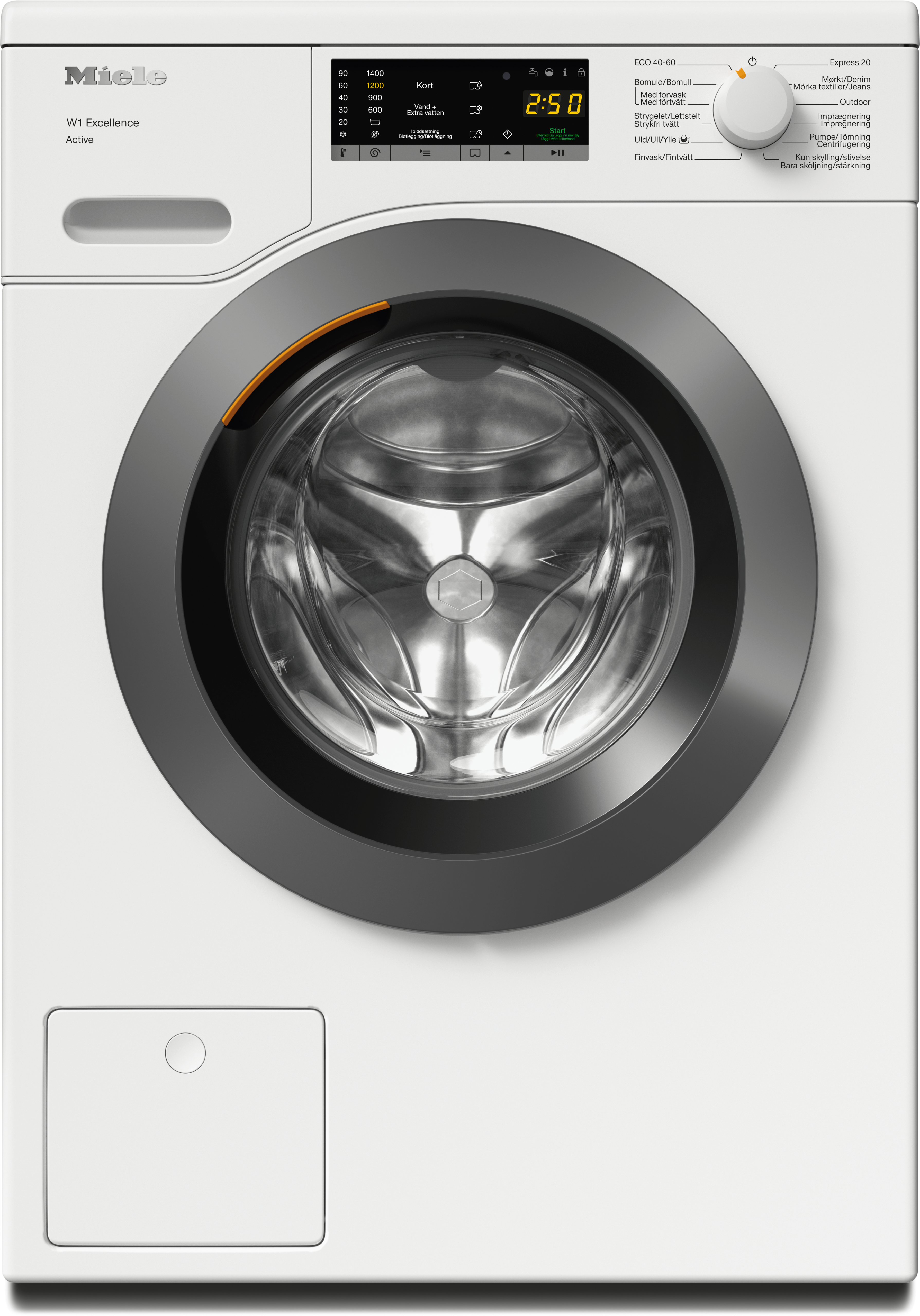 Miele - WEA025 WCS Active Lotushvit – Vaskemaskiner