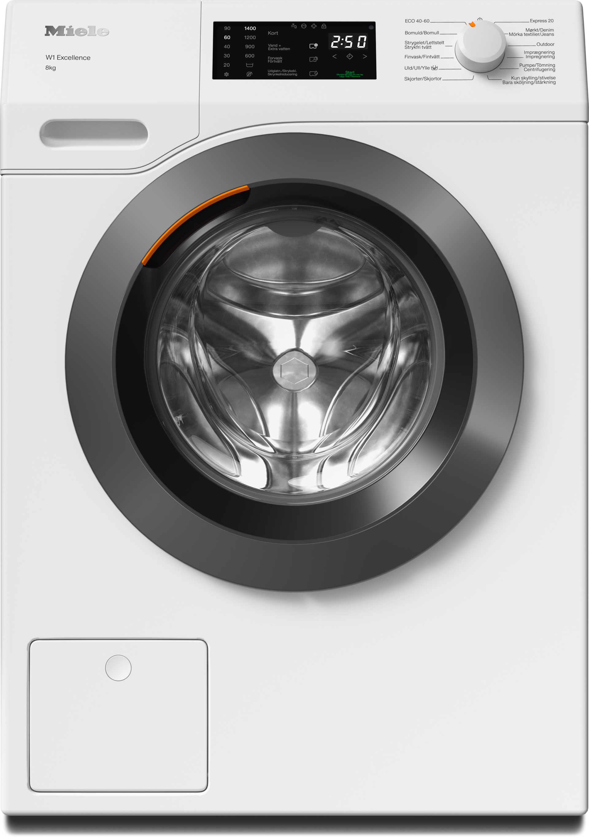 Vaskemaskiner - WED035 WCS 8kg Lotushvit - 1