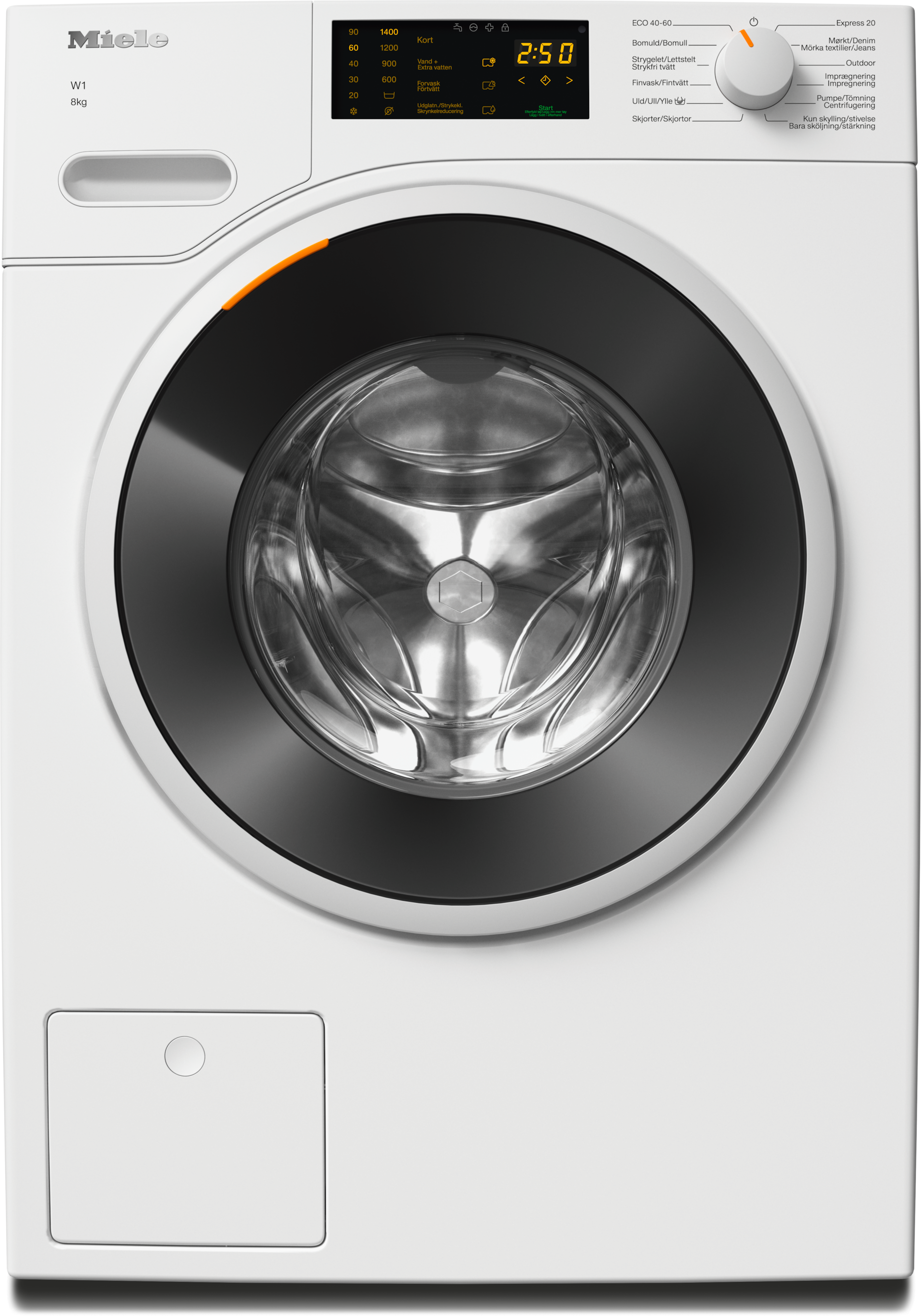 Vaskemaskiner - WWD020 WCS 8kg Lotushvit - 1