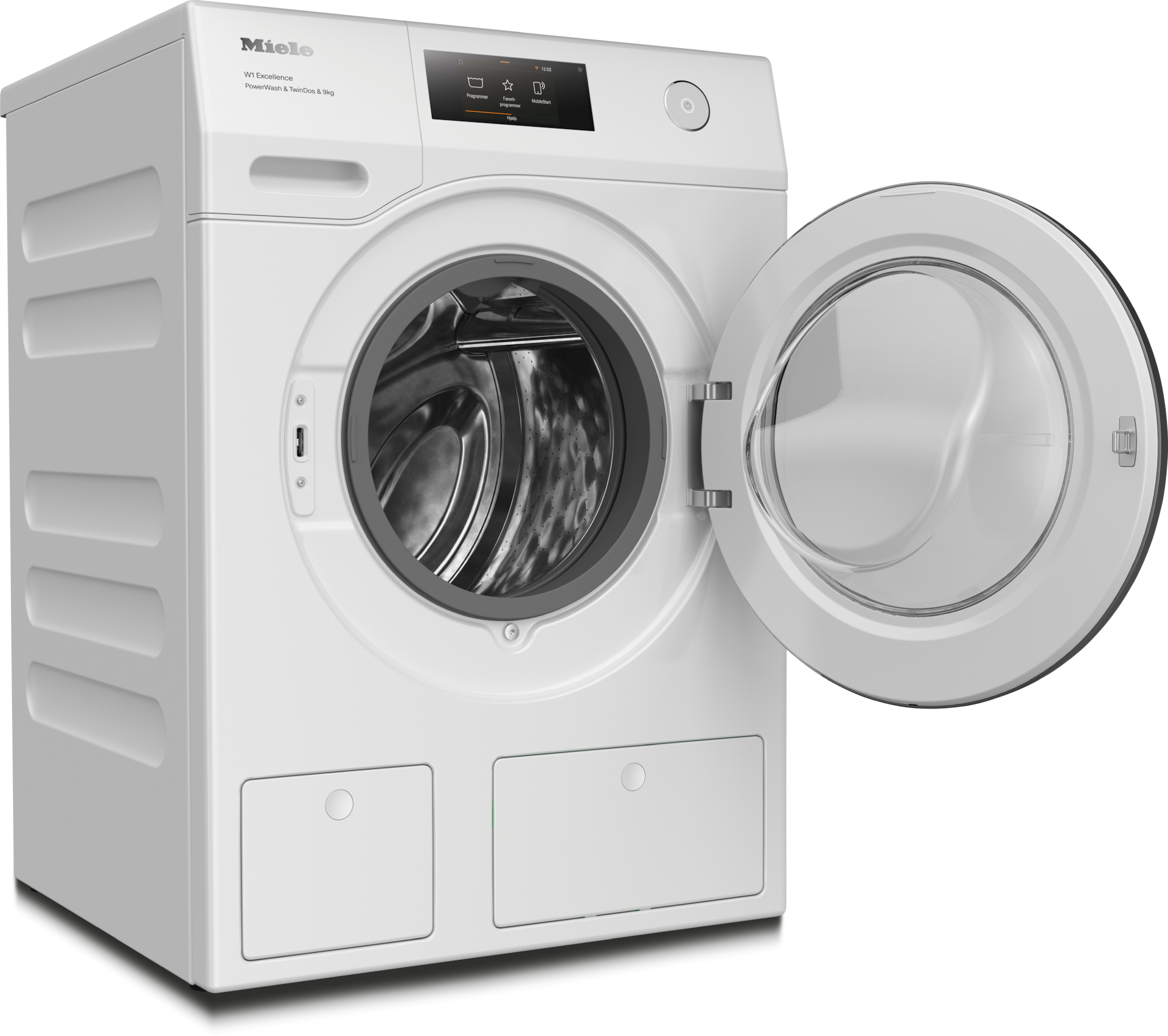 Tvättmaskiner - WER875 WPS PWash&TDos&9kg Lotusvit - 2